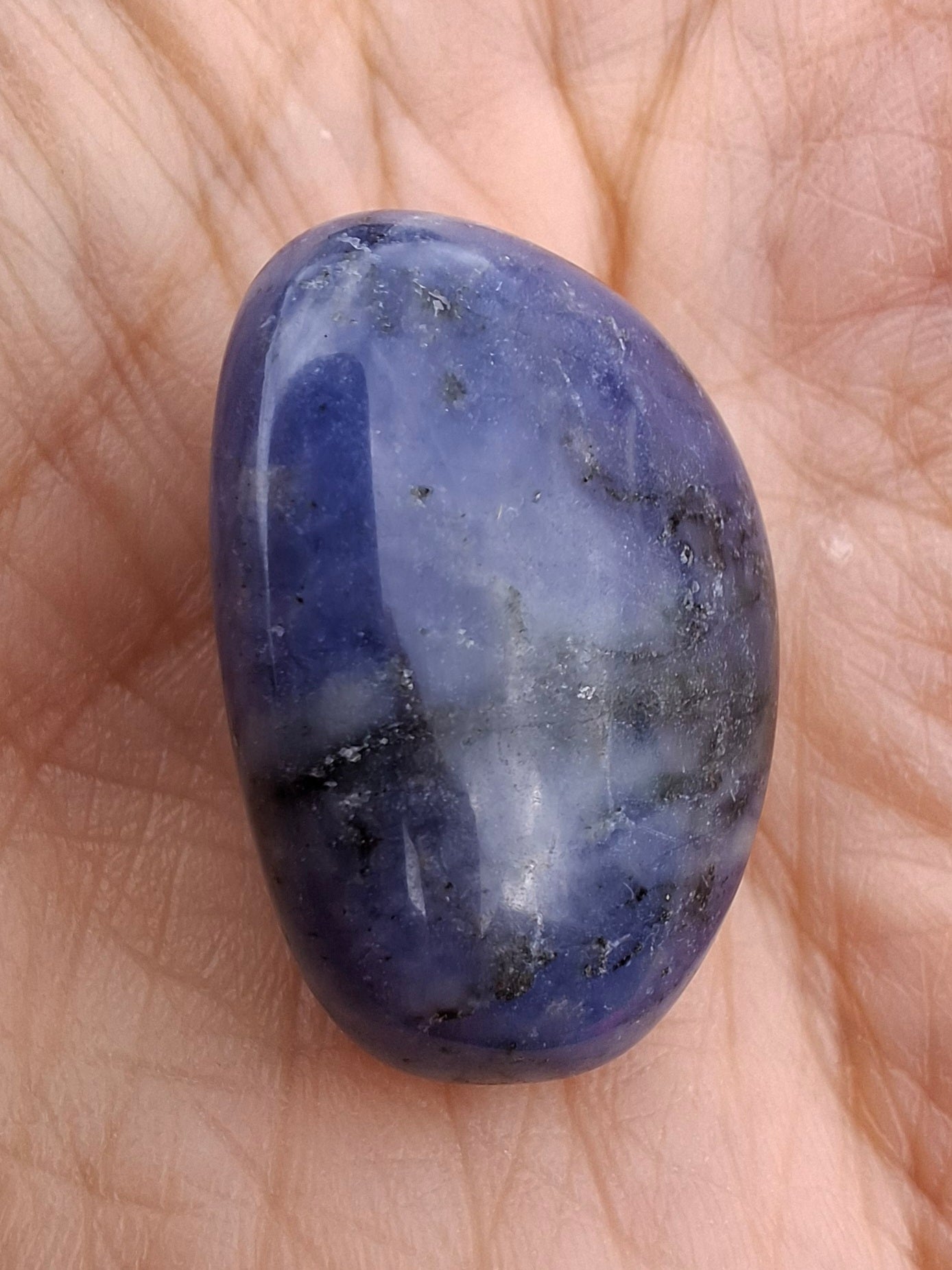Sodalite, Tumble Stone, Crystal (Ref: T151)