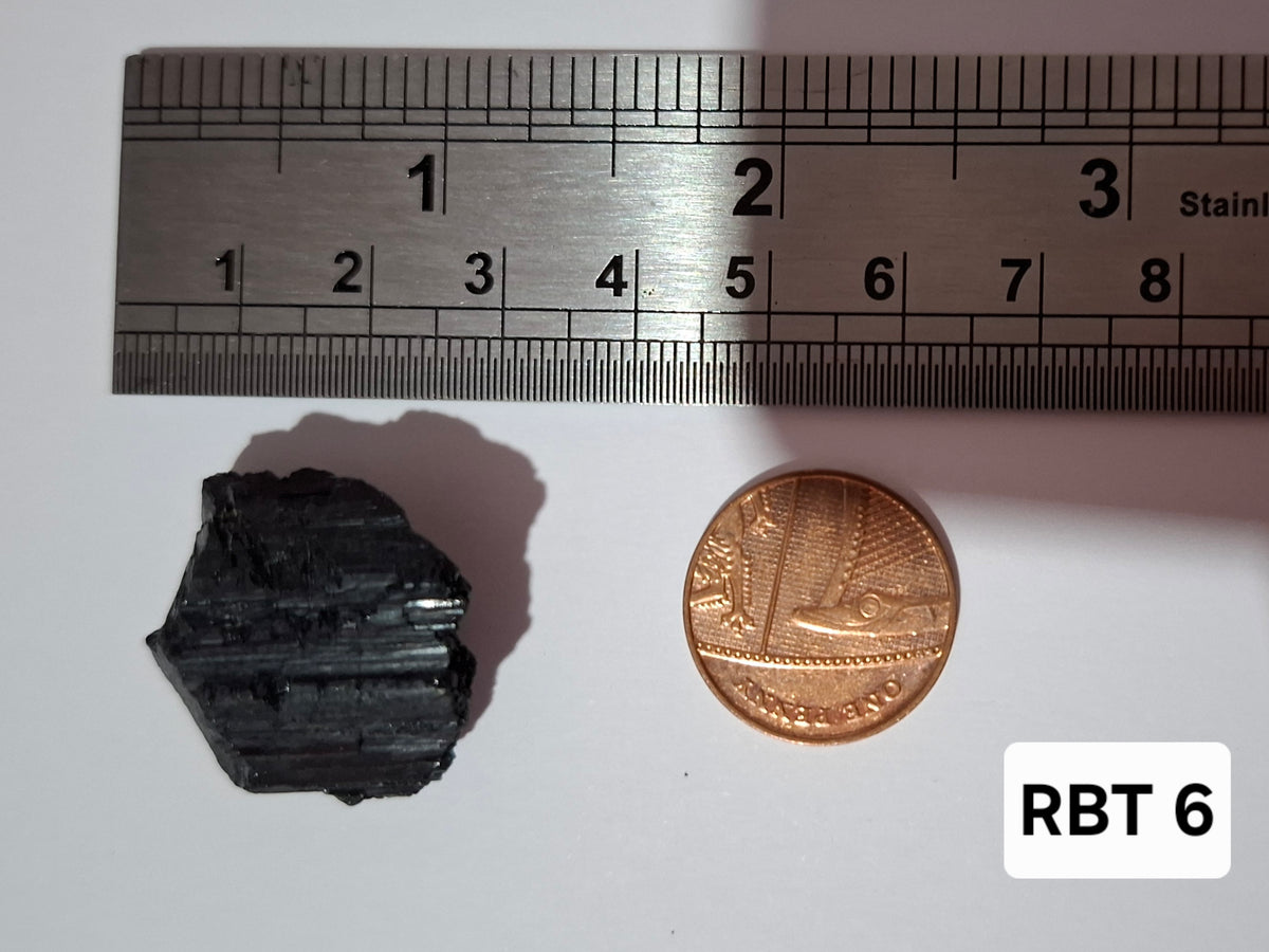 Black Tourmaline RAW, 11.70g, Crystal (Ref: RBT6)