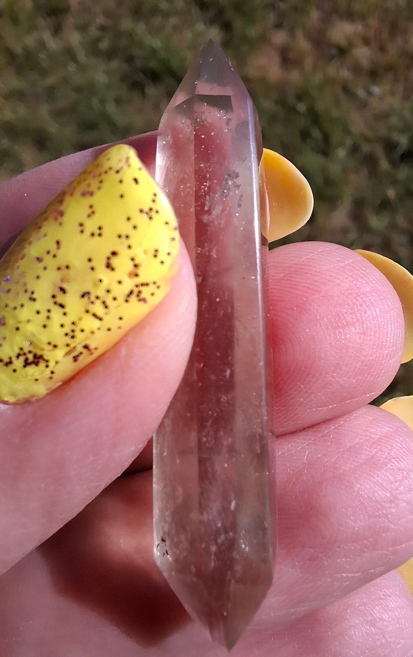 Libyan Desert Glass DT Carving, 3.93g, Tektite (Ref: LDT3)