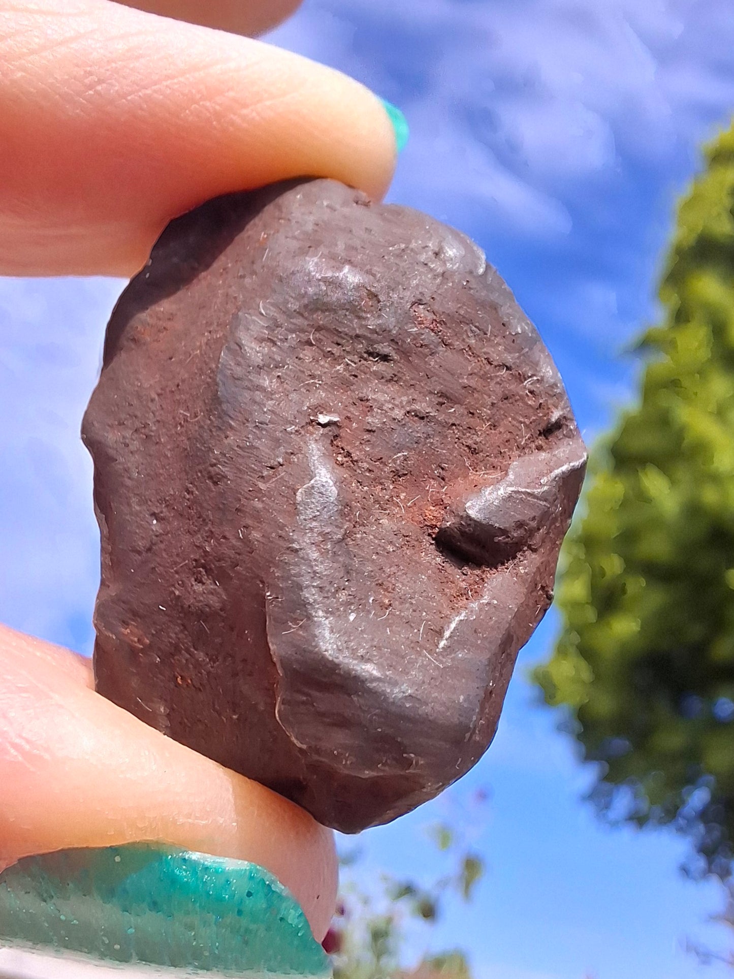 Gebel Kamil Iron Meteorite, 40.04g (Ref: K20)