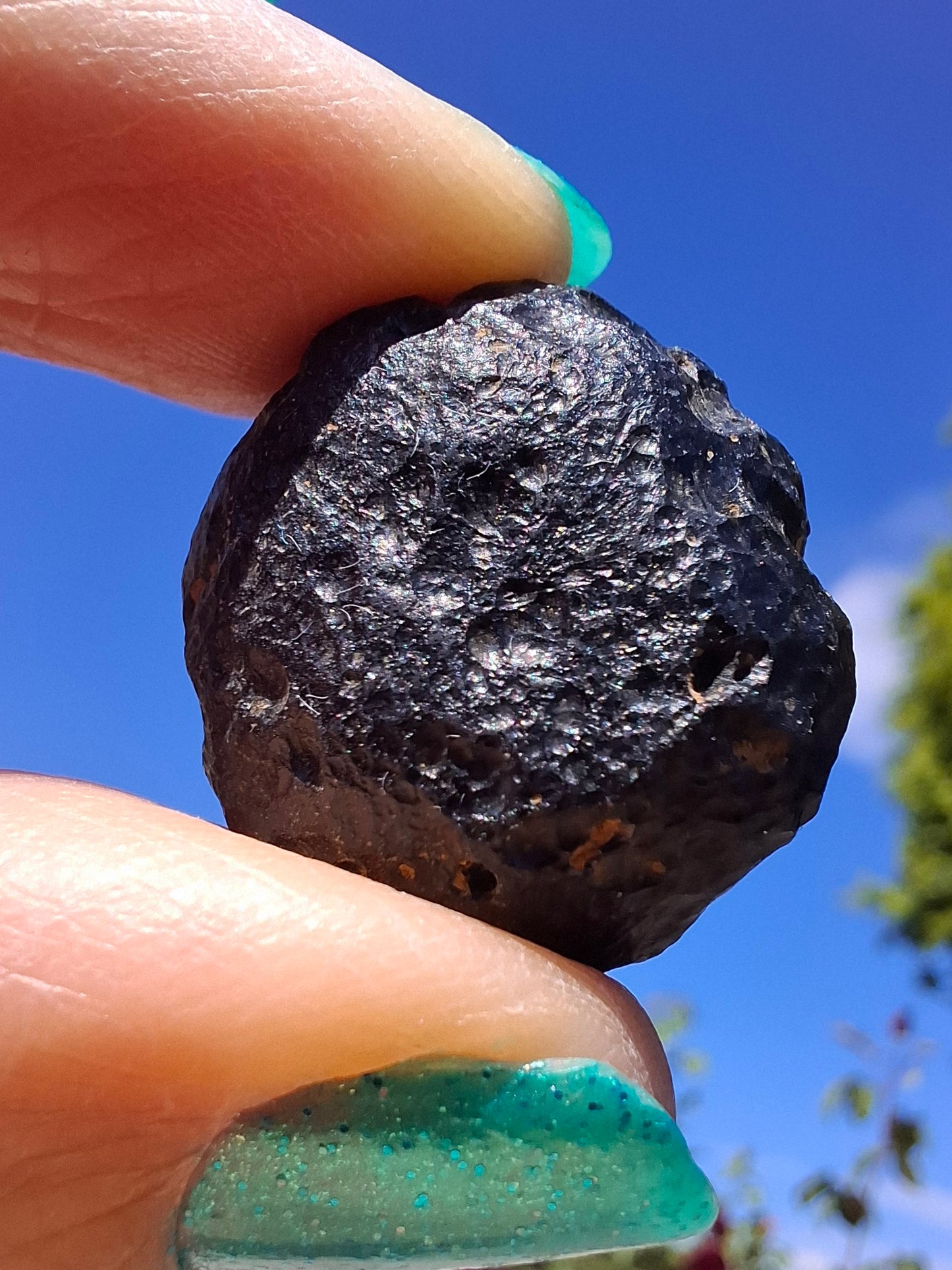 Philippinite (Rizalite), 10.64g, Tektite