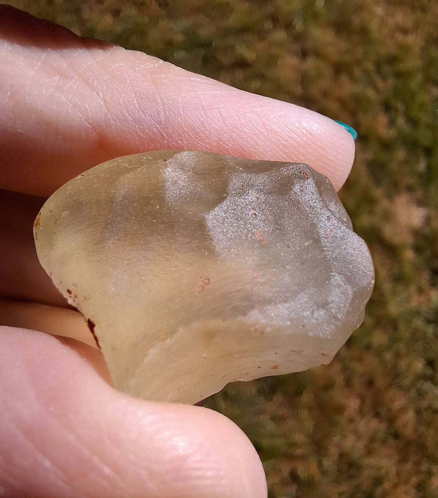 Libyan Desert Glass Piece, 16.55g, Tektite