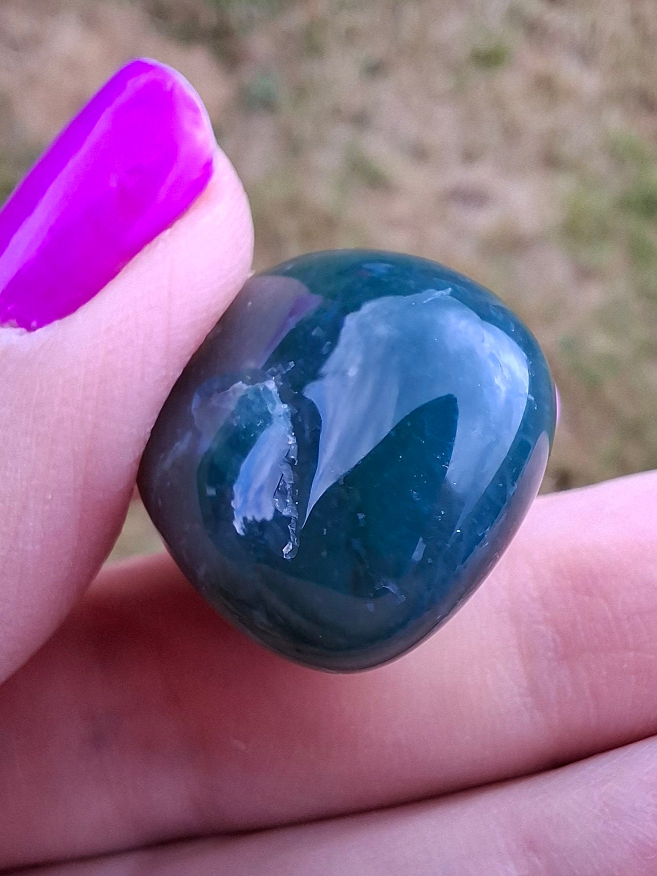 Tree Agate, Tumble Stone, Crystal (Ref: T4)