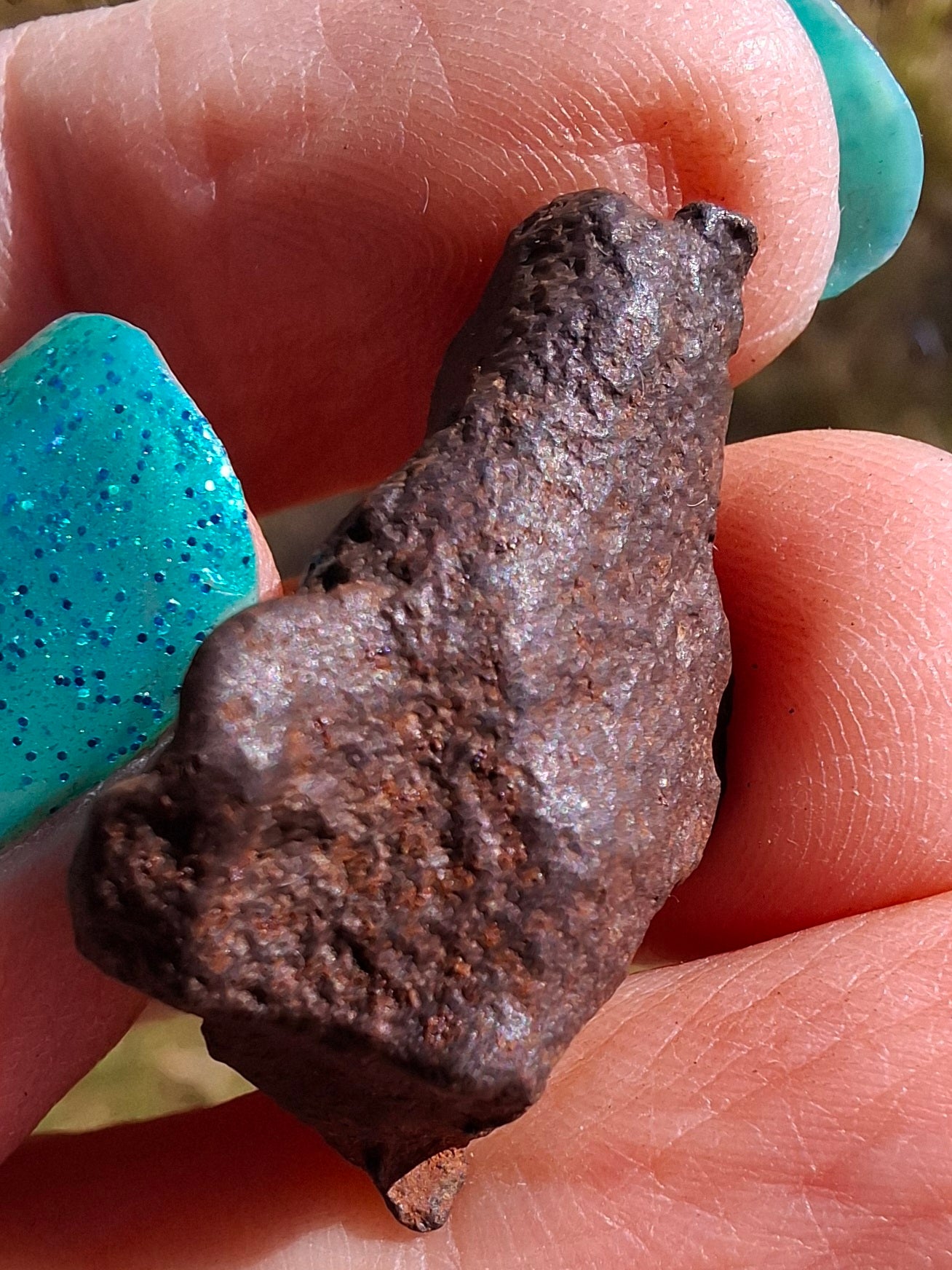Gebel Kamil Iron Meteorite, 13.55g (Ref: K43)