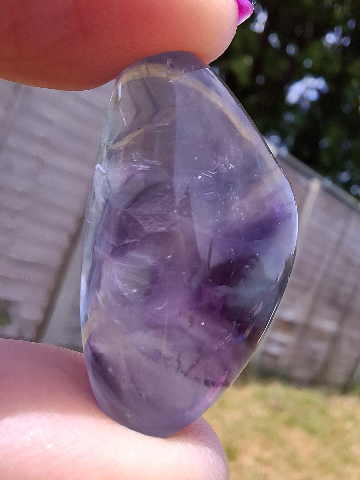 Fluorite, Tumble Stone, Crystal (Ref :T46)