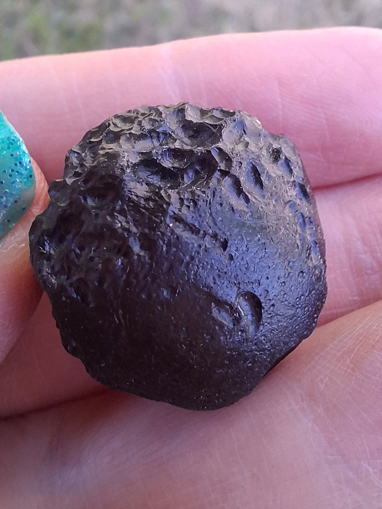 Guang Dong (Chinese), 12.96g, Tektite