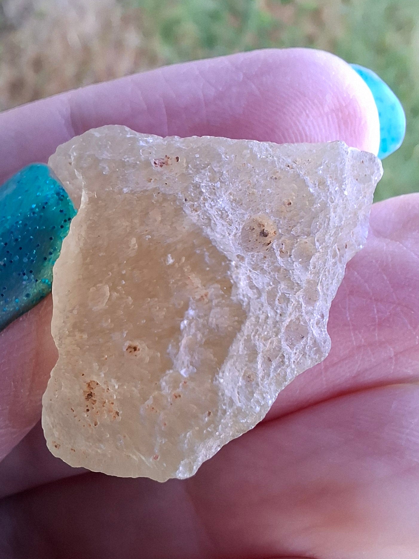 Libyan Desert Glass Piece, 10.15g, Tektite