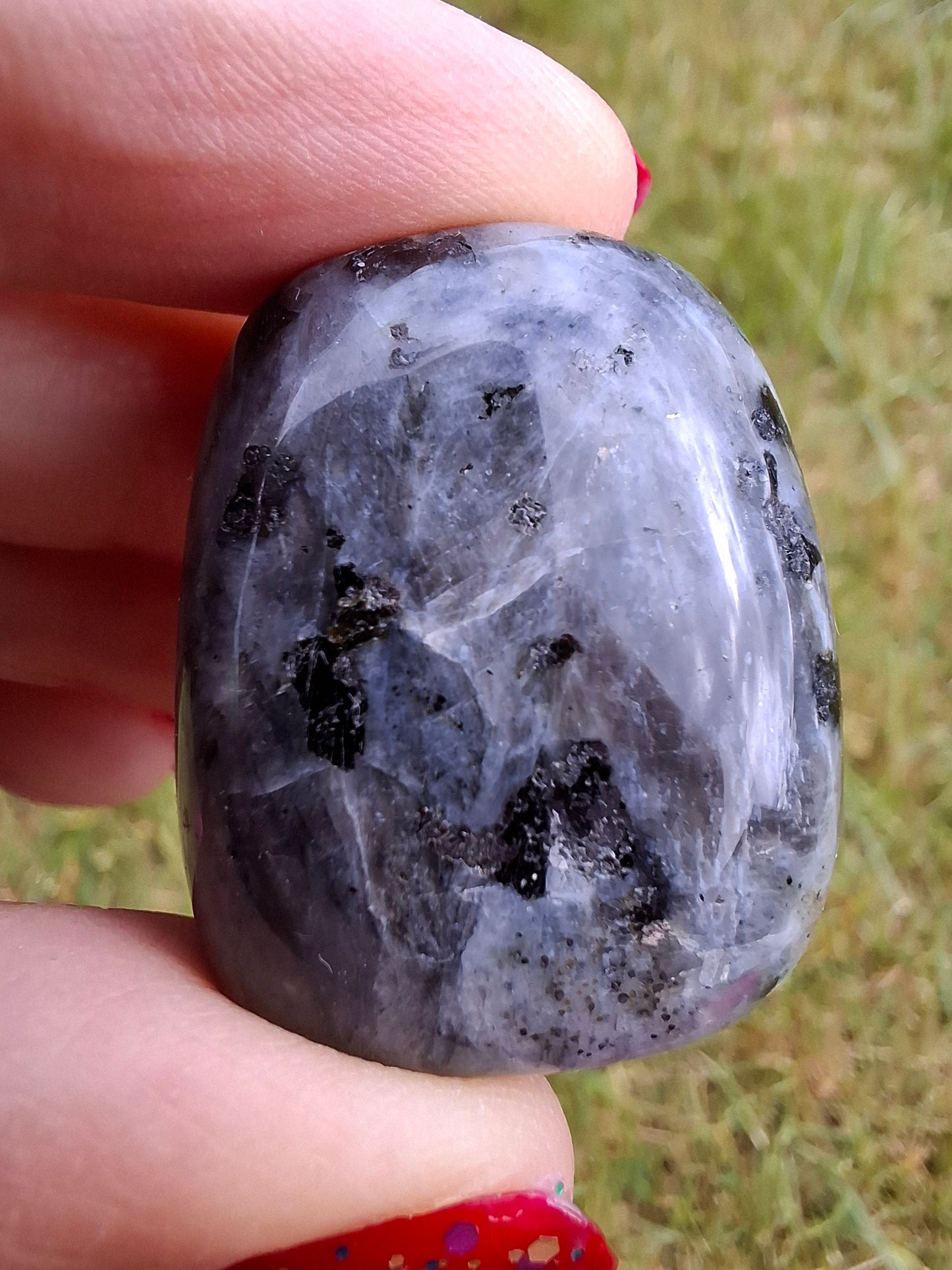 Larvikite, Tumble Stone, Crystal (Ref: T127)
