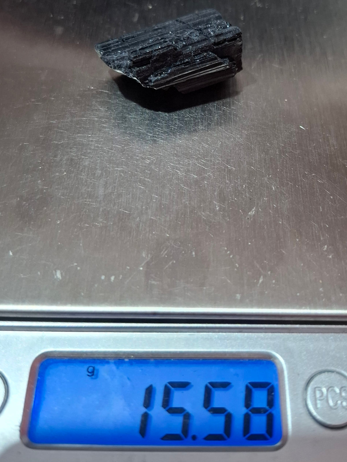 Black Tourmaline RAW, 15.58g, Crystal (Ref: RBT14)
