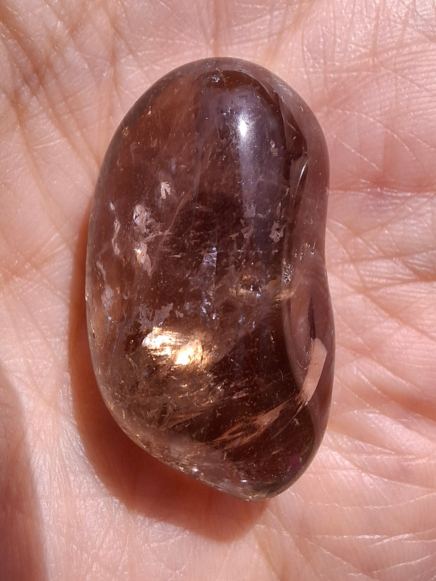 Smoky Quartz, Tumble Stone, Crystal (Ref: T104)