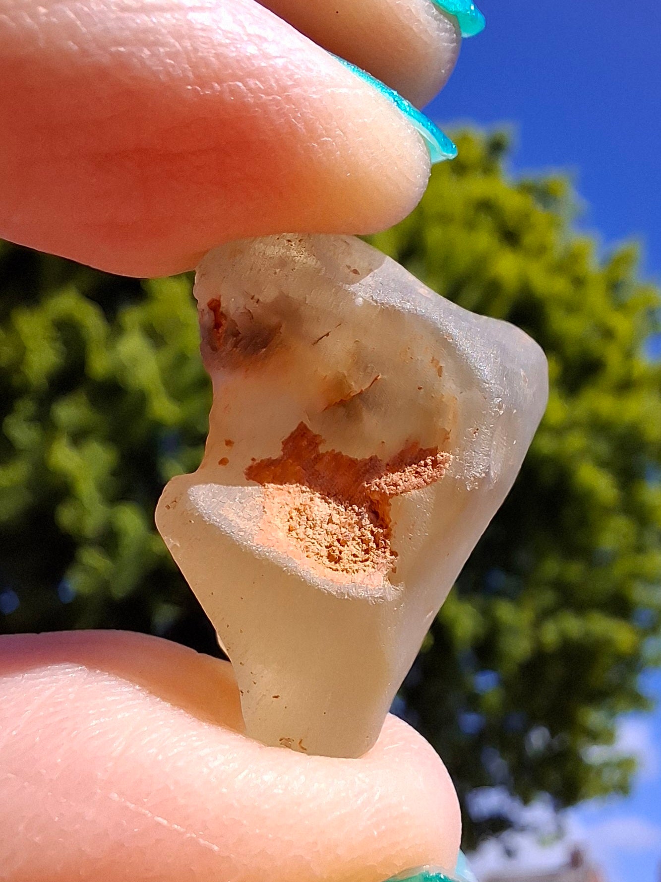 Libyan Desert Glass Piece, 6.97g, Tektite