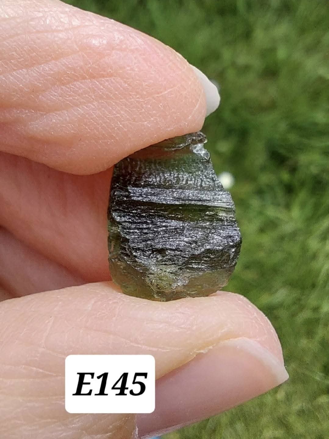Moldavite Piece, 1.72g, Tektite (Ref: E145)