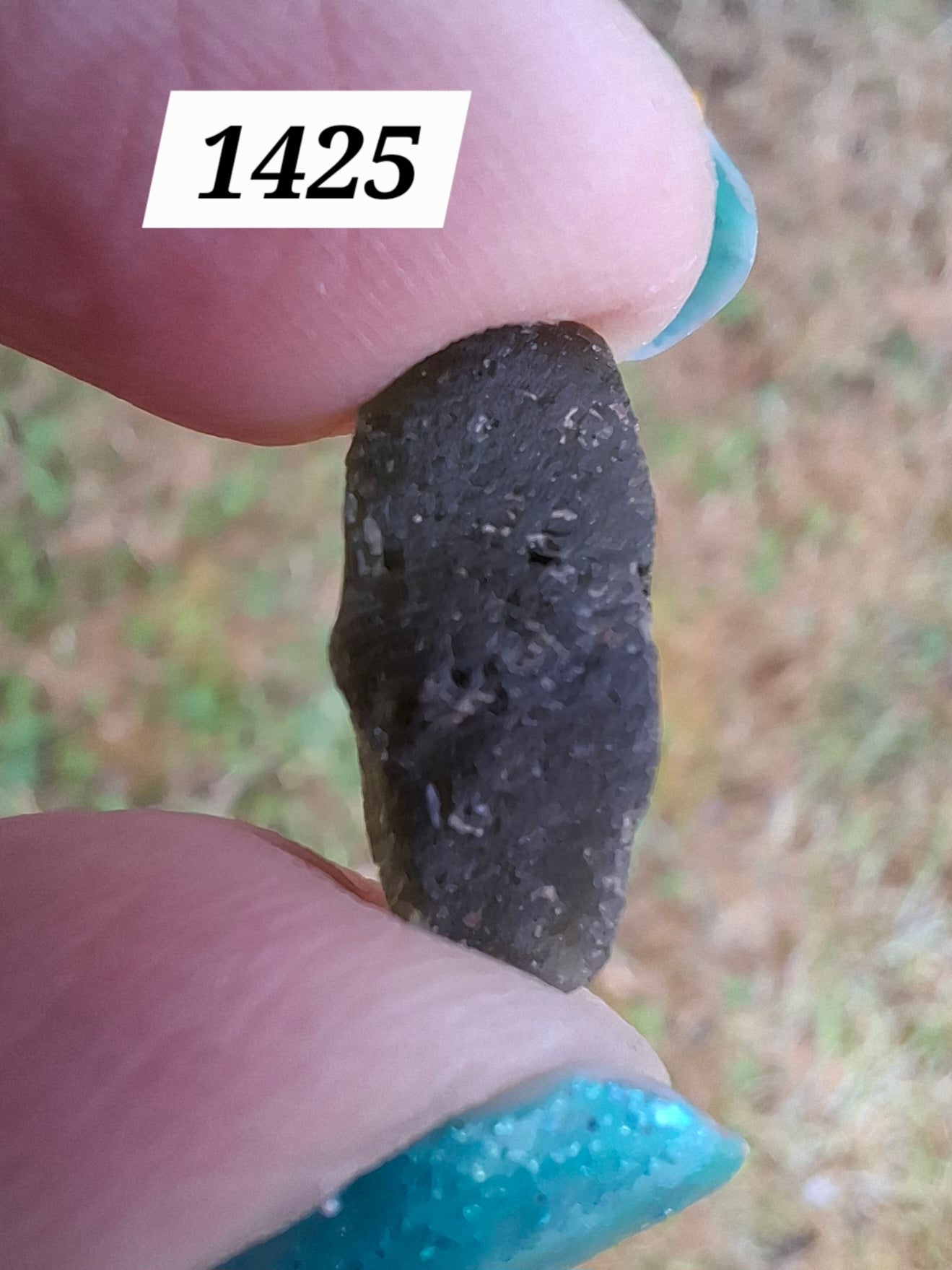 Moldavite Piece, 1.52g, Tektite (Ref: 1425)