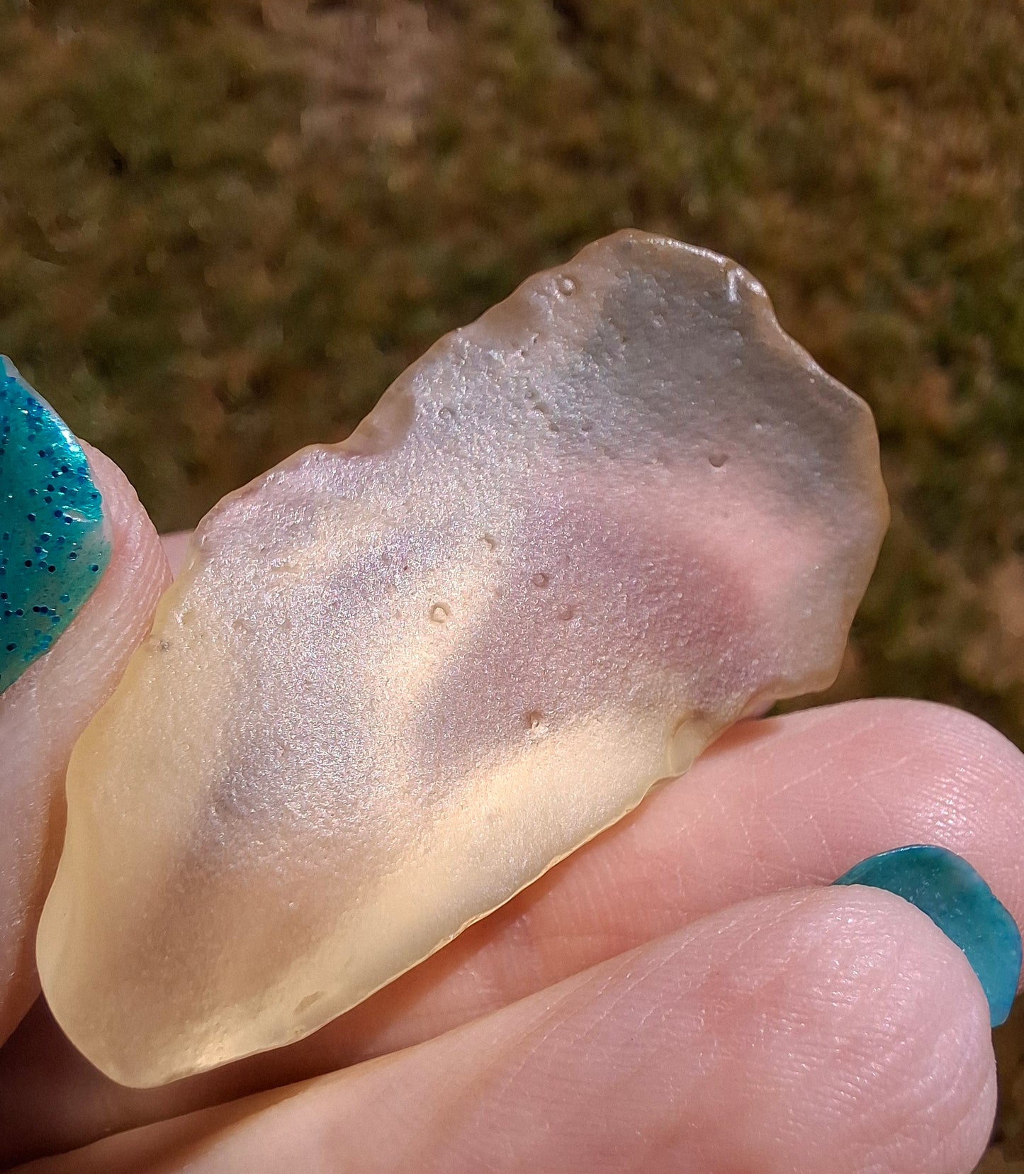 Libyan Desert Glass Piece, 12.08g, Tektite