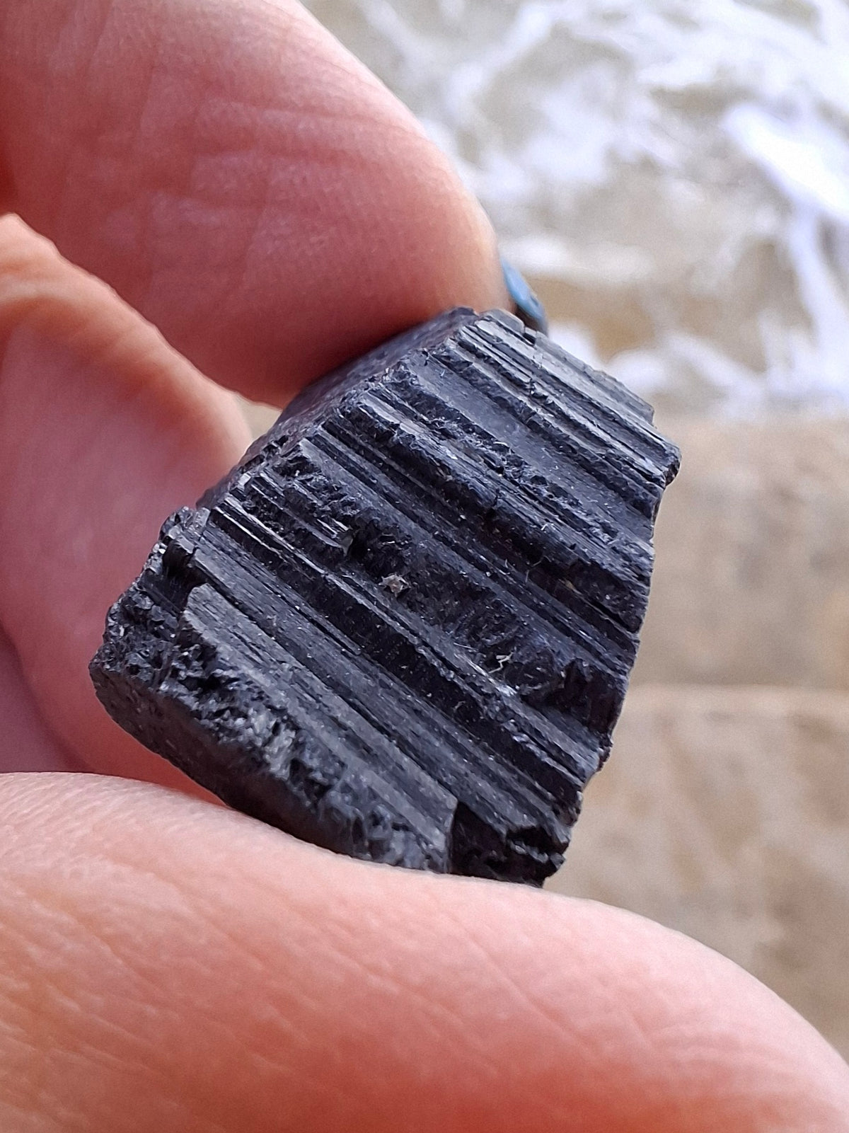Black Tourmaline RAW, 8.86g, Crystal (Ref: RBT3)