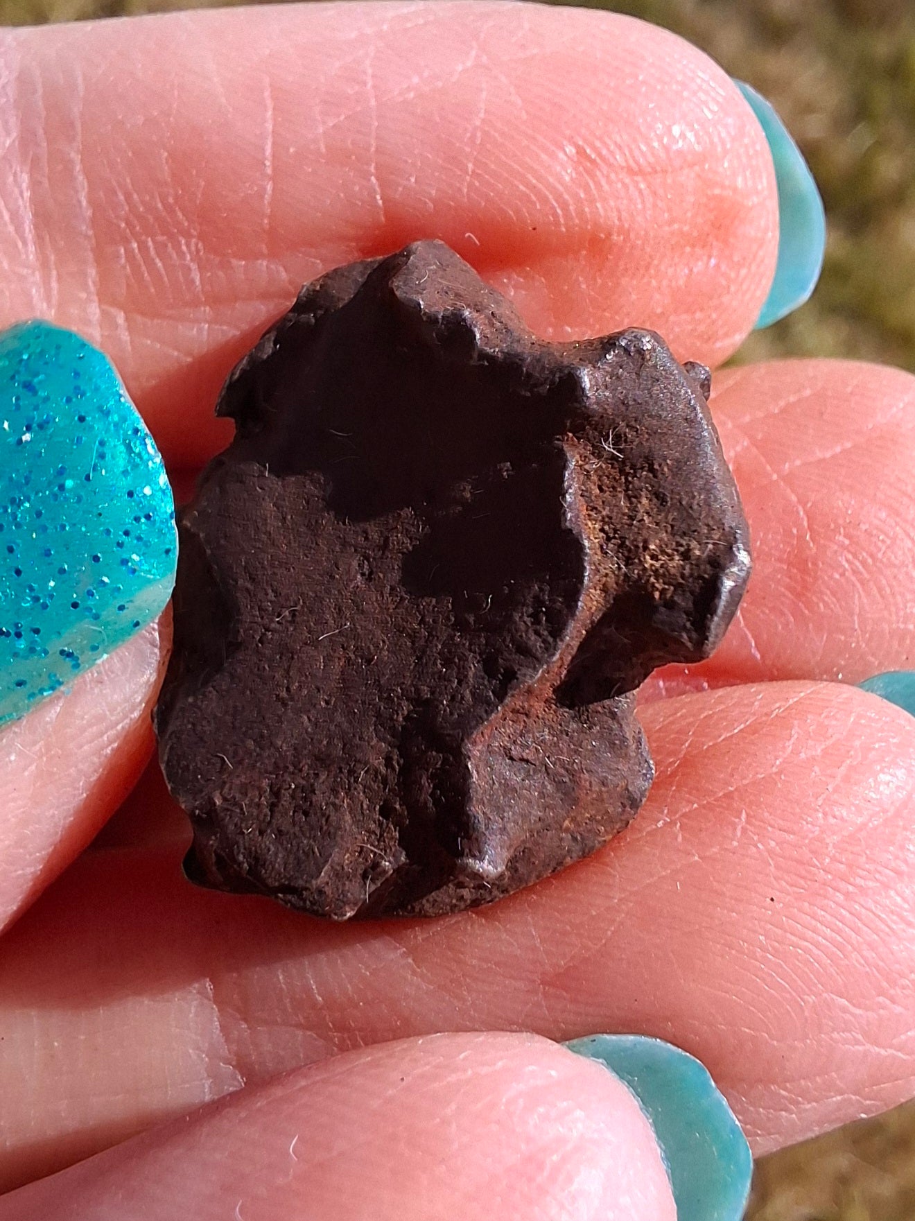 Gebel Kamil Iron Meteorite, 11.21g (Ref: K48)