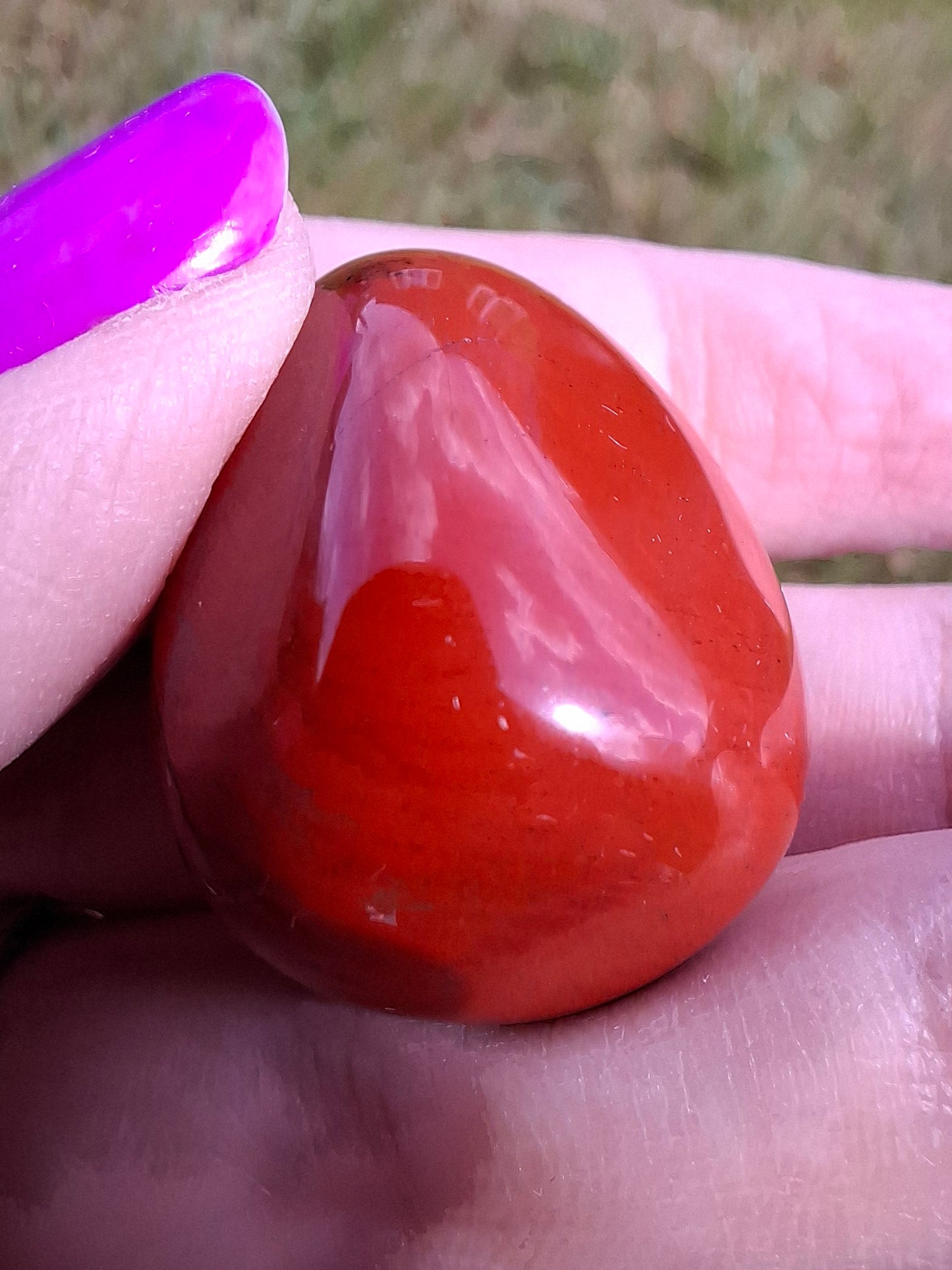 Red Jasper, Tumble Stone, Crystal (Ref: T91)