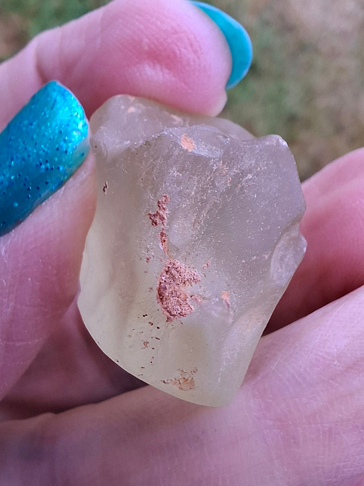 Libyan Desert Glass Piece, 16.55g, Tektite