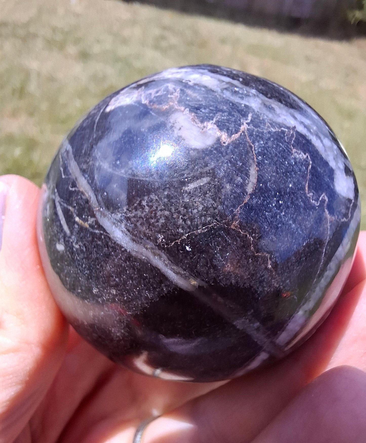 Orthoceras Sphere, Fossil (Ref: OS4)