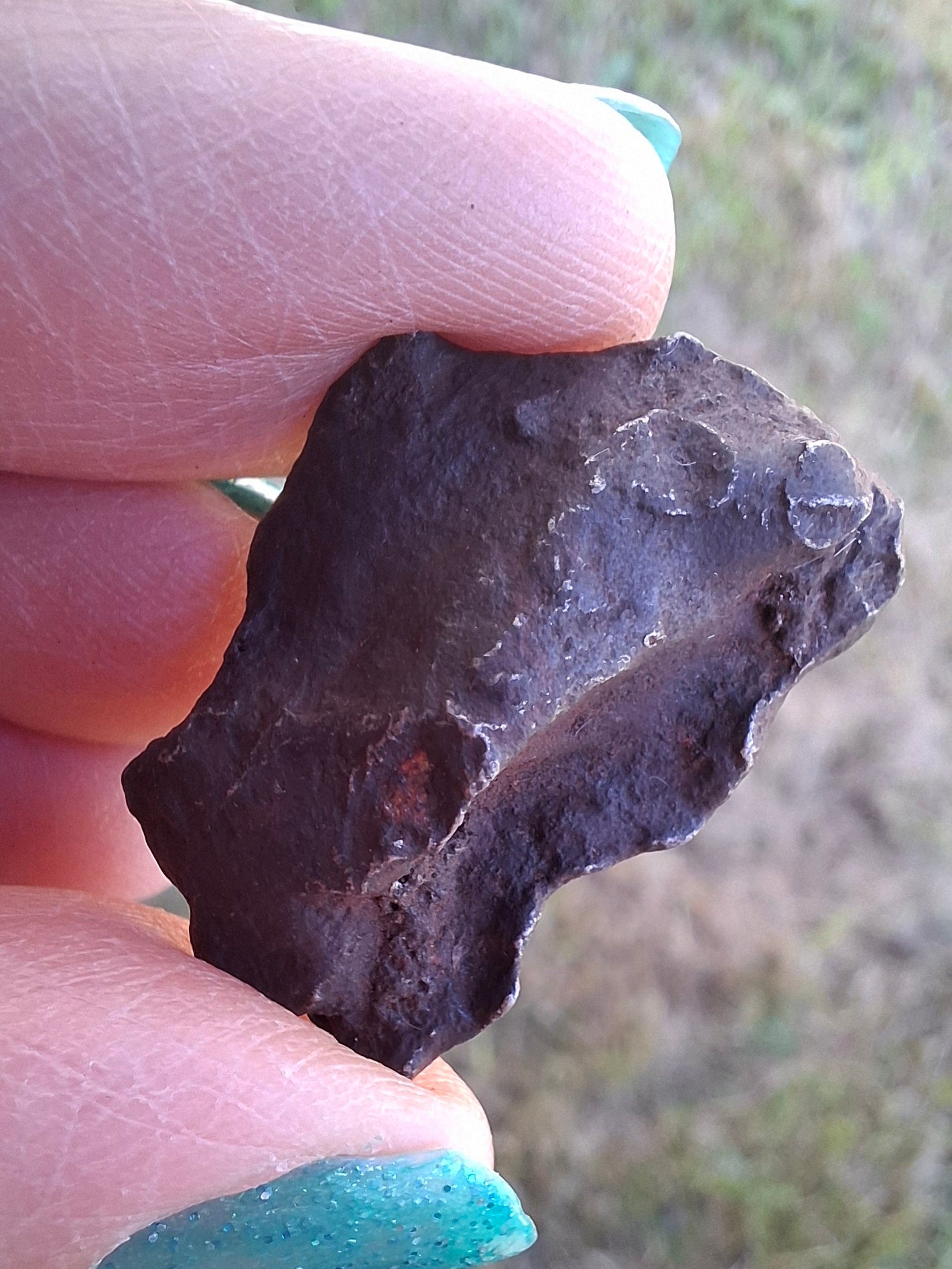 Gebel Kamil Iron Meteorite, 12.64g (Ref: K31)
