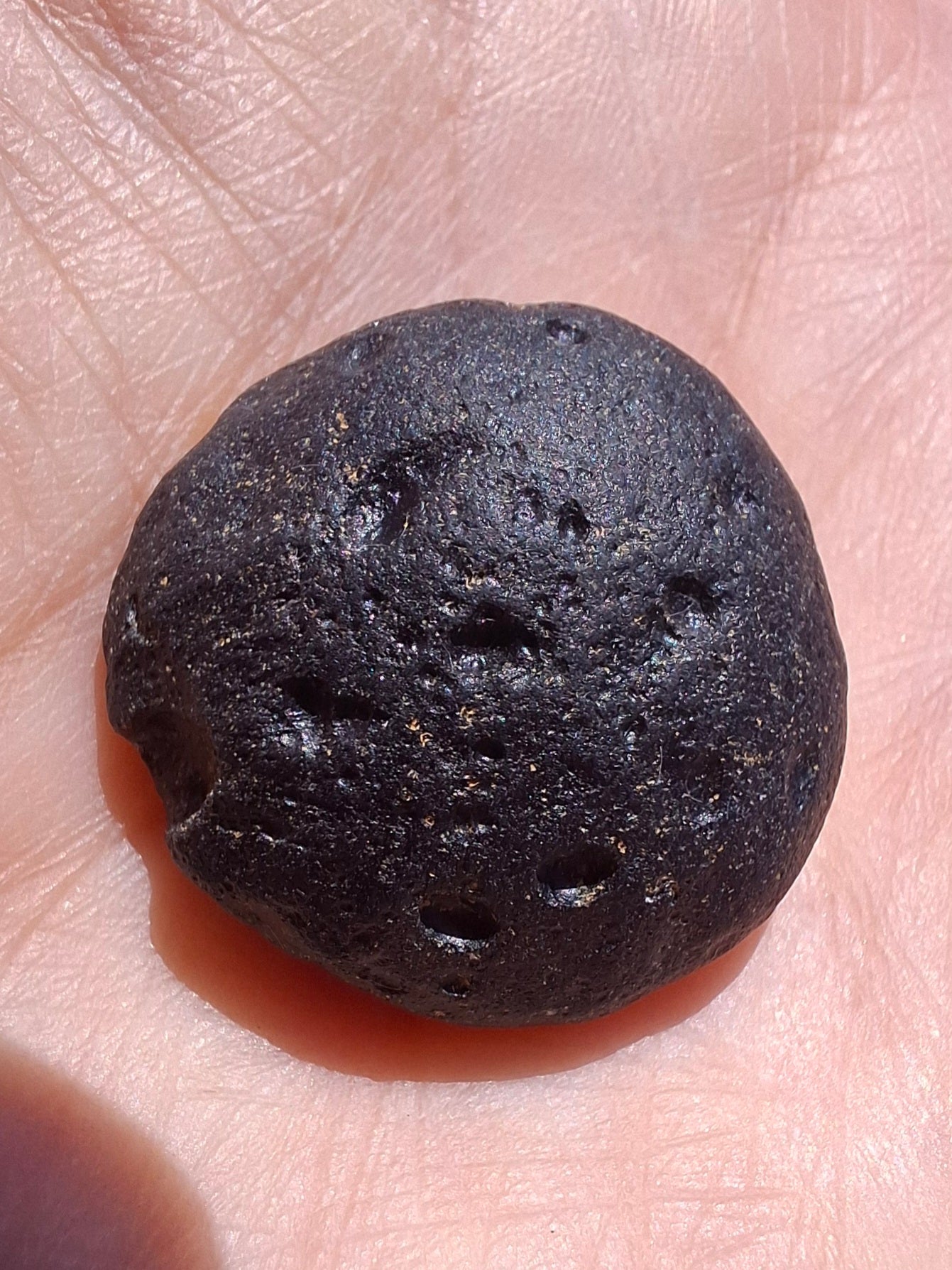 Philippinite (Rizalite), 7.48g, Tektite