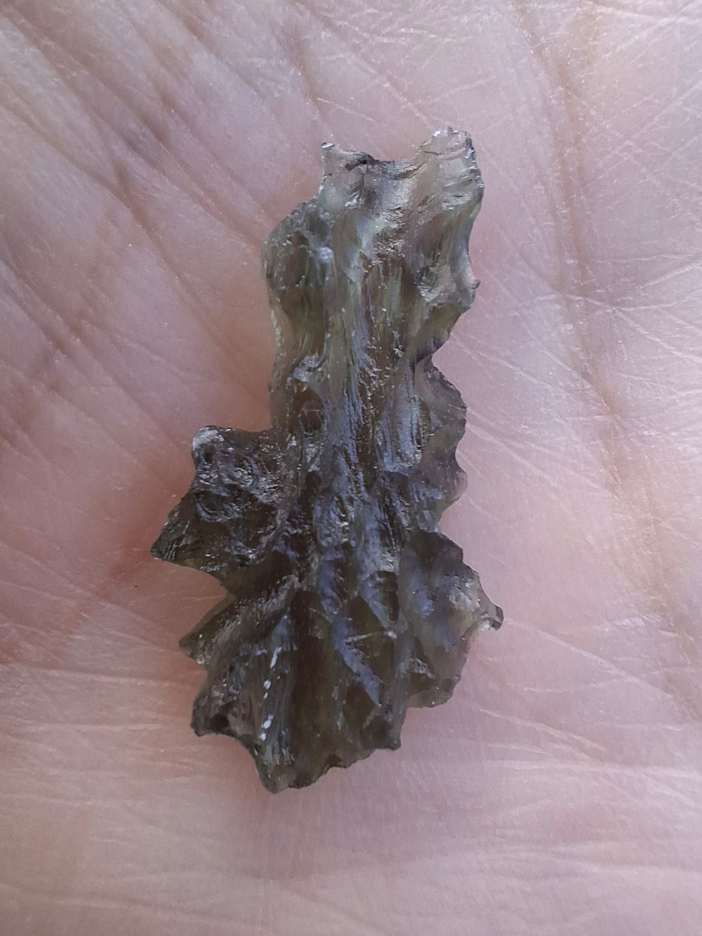 Moldavite Piece, JEZKOVNA BESEDNICE, 1.67g, Tektite (Ref: 1270)