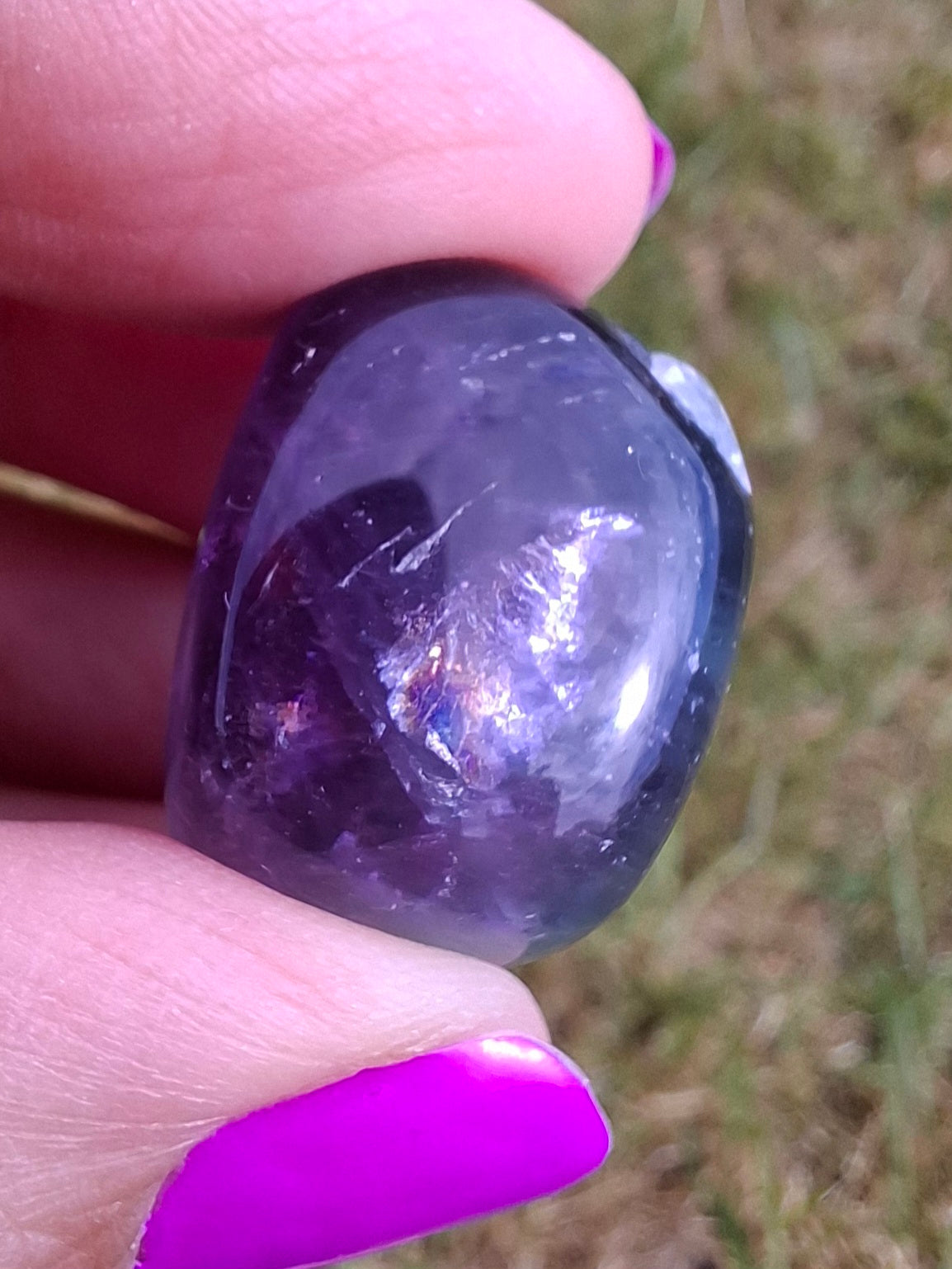 Fluorite, Tumble Stone, Crystal (Ref: T55)