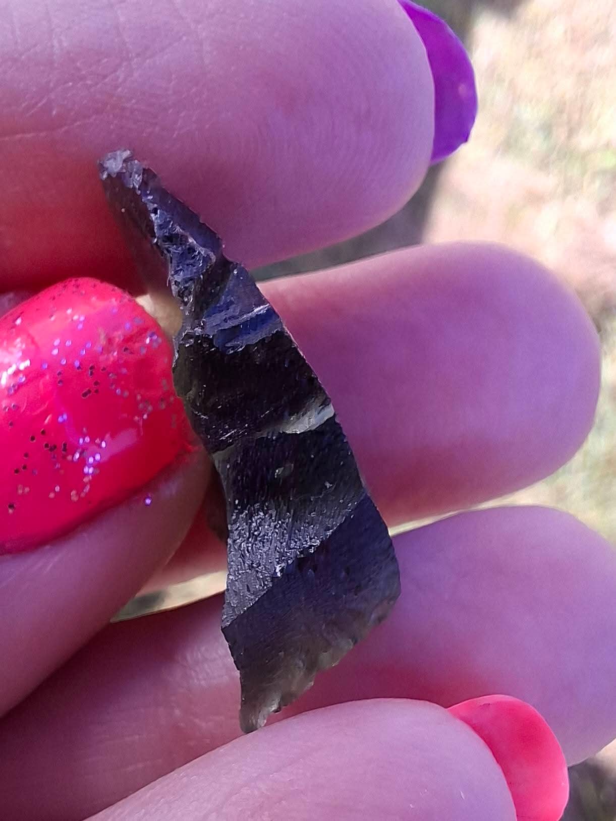 Moldavite Piece, 2.79g, Tektite (Ref: 1300)