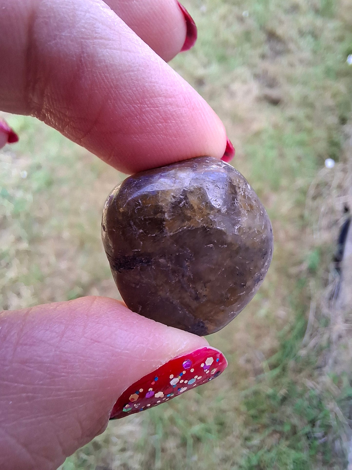 Labradorite, Tumble Stone, Crystal (Ref: T207)