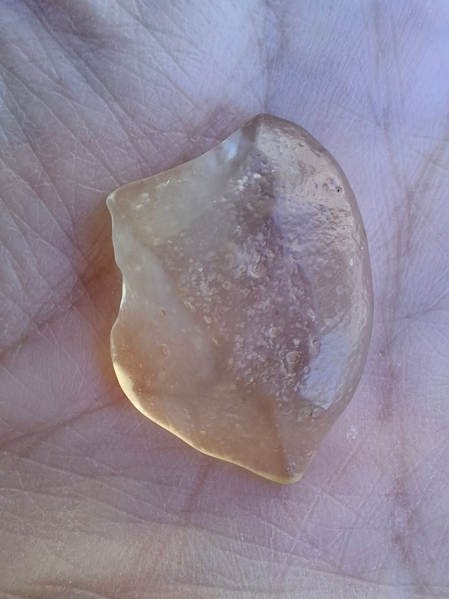 Libyan Desert Glass Piece, 3.77g, Tektite