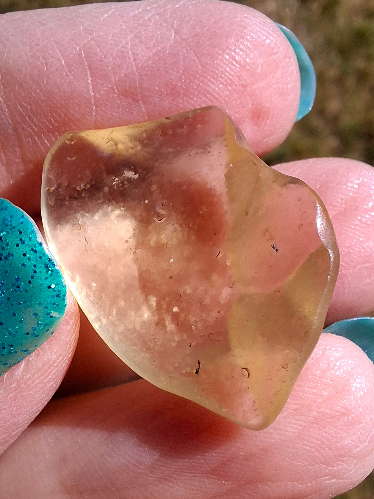 Libyan Desert Glass Piece, 3.77g, Tektite