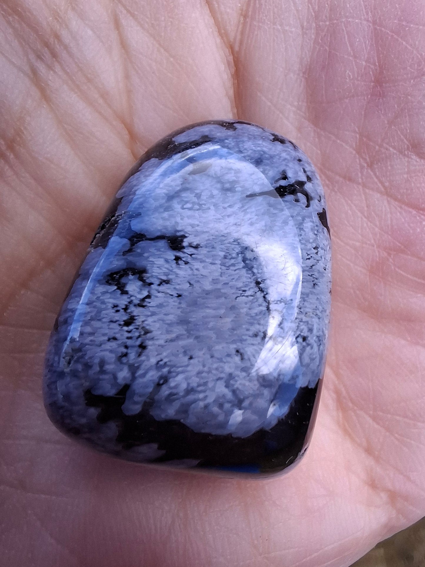 Snowflake Obsidian, Tumble Stone, Crystal (Ref: T97)