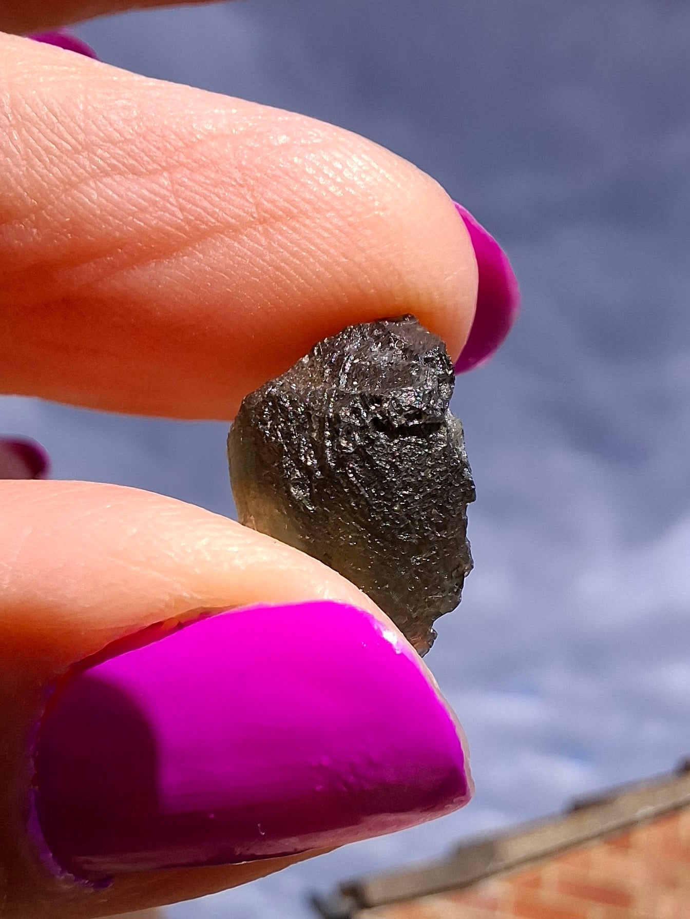 Moldavite Piece, 1.20g, Tektite (Ref: 1440)