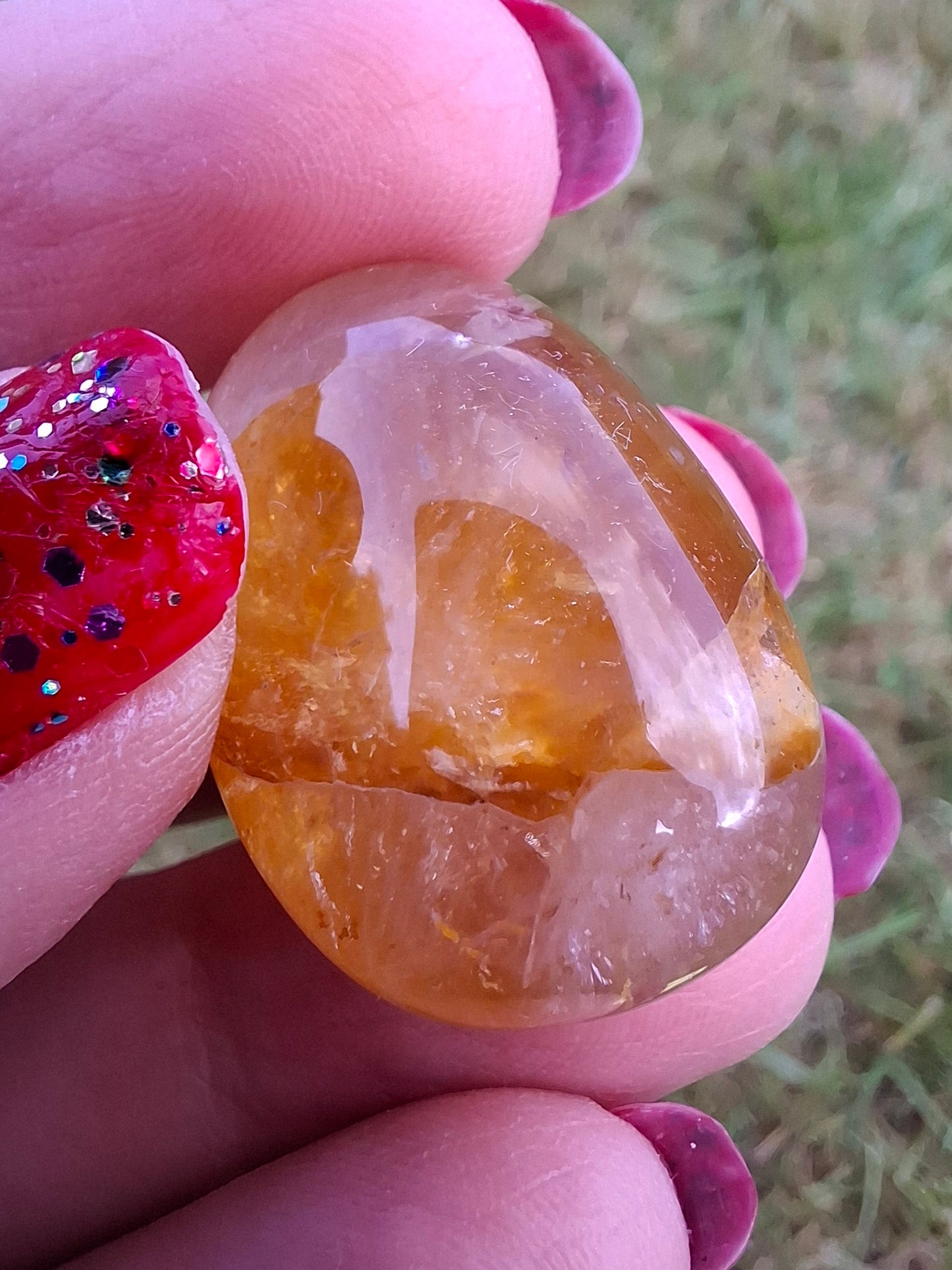 Golden Healer, Tumble Stone, Crystal (Ref: T190)