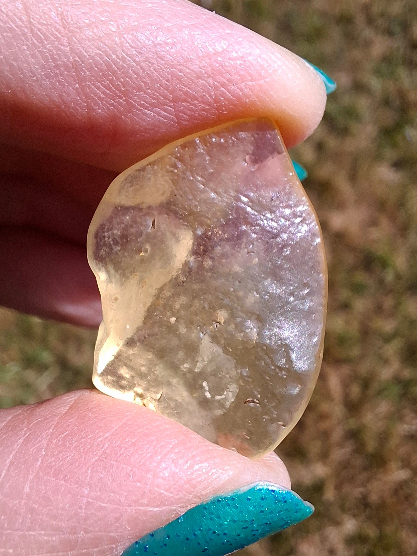 Libyan Desert Glass Piece, 3.77g, Tektite