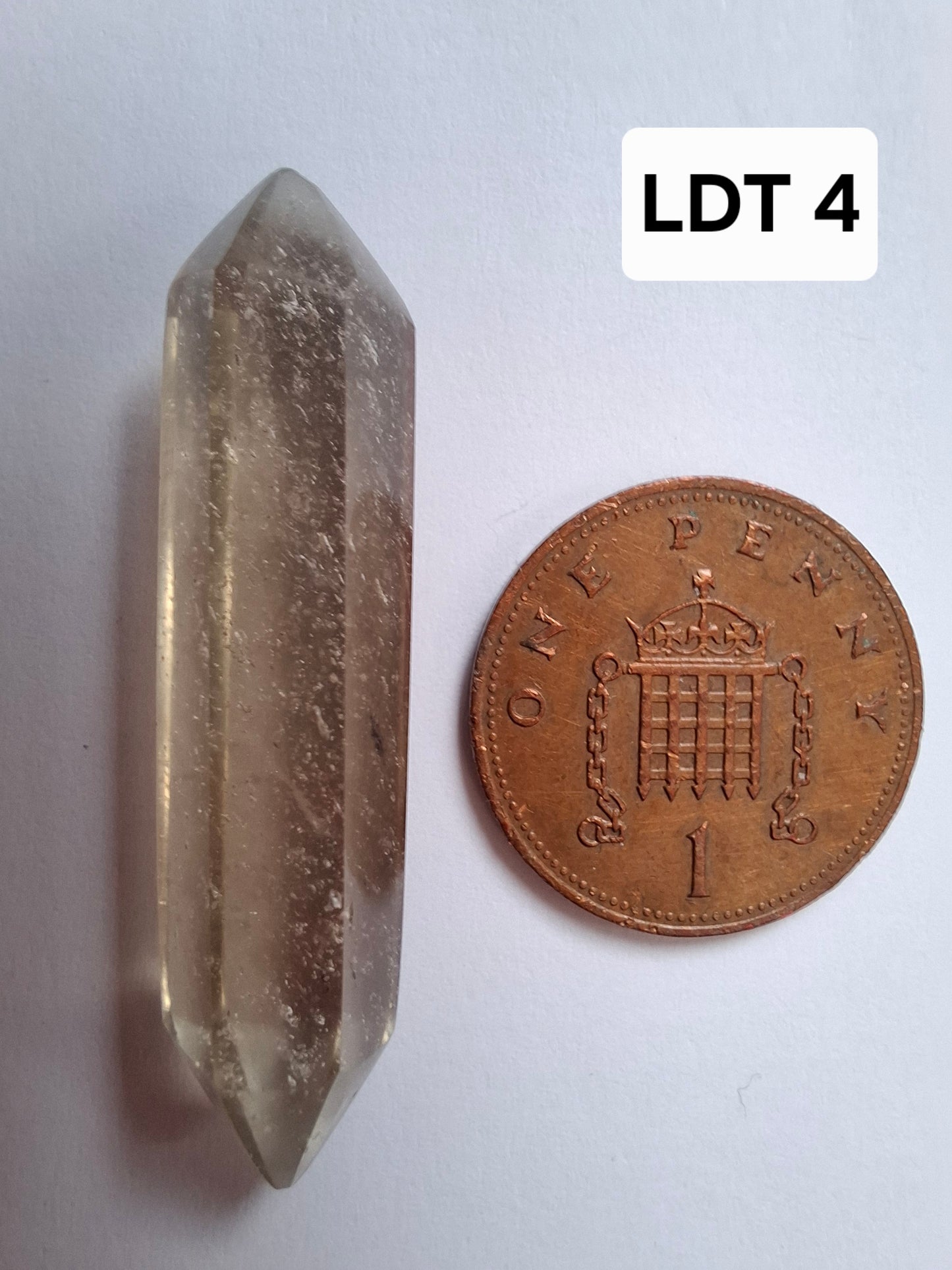 Libyan Desert Glass DT Carving, 4.51g, Tektite (Ref: LDT4)