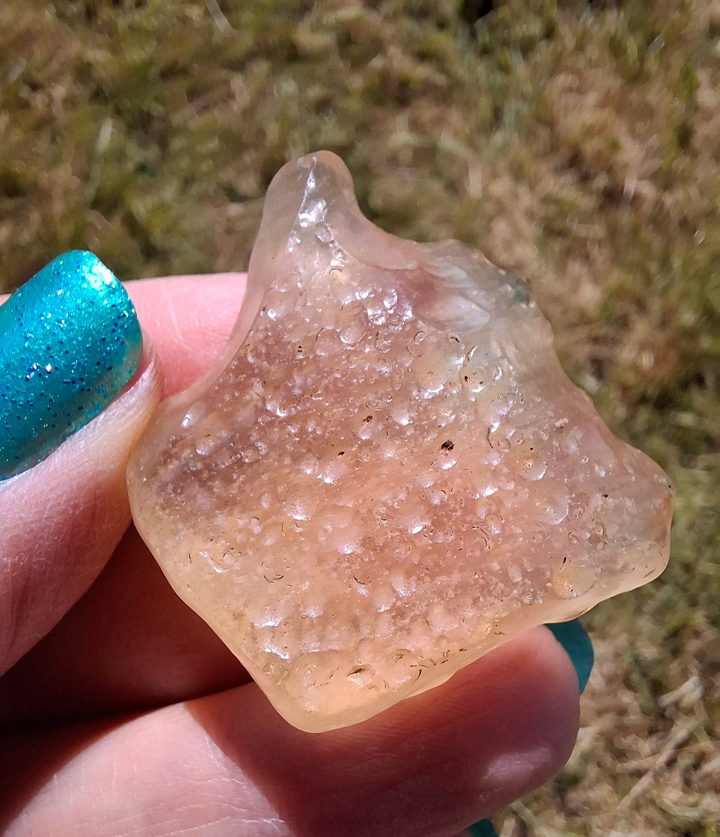 Libyan Desert Glass Piece, 15.20g, Tektite (Ref: LE276)