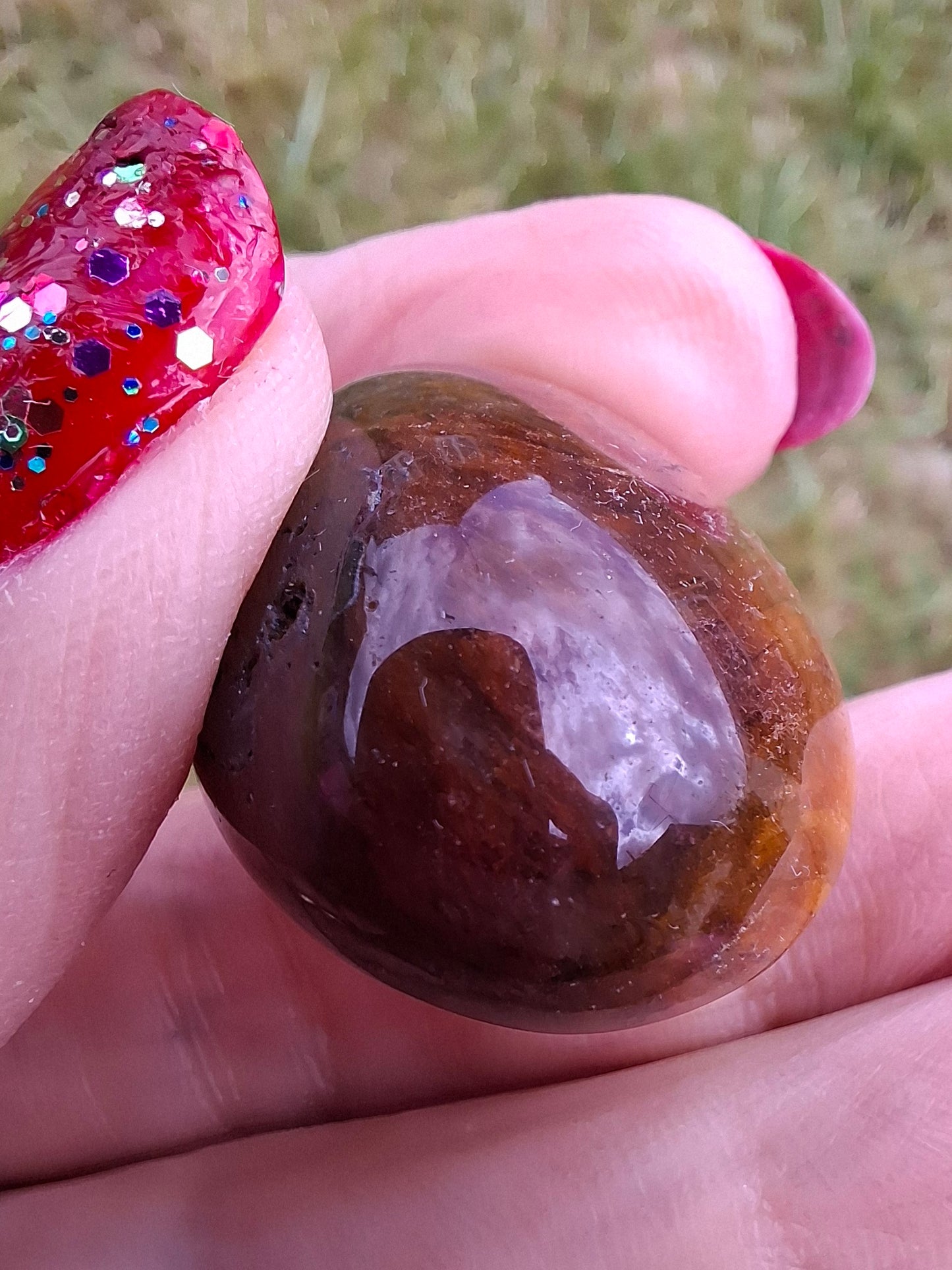 Tigers Eye, Tumble Stone, Crystal (Ref: T136)
