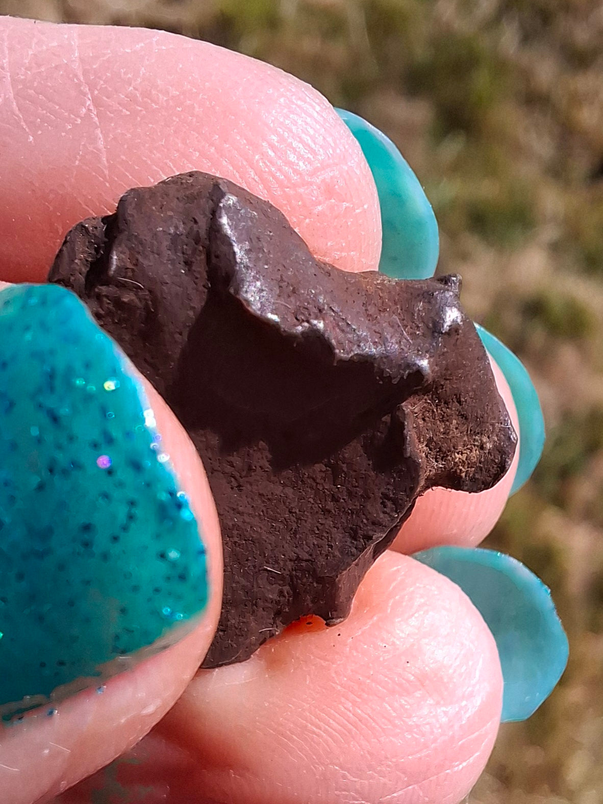 Gebel Kamil Iron Meteorite, 11.21g (Ref: K48)