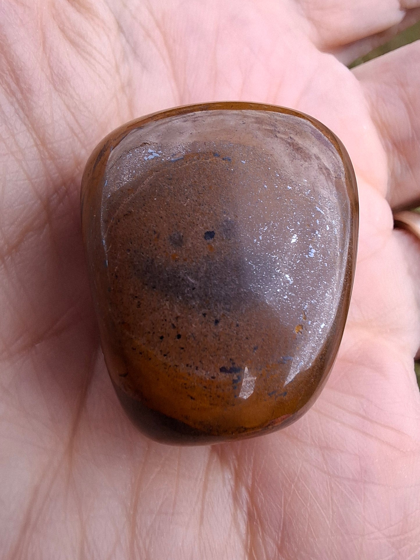 Tigers Eye, Tumble Stone, Crystal (Ref: T131)