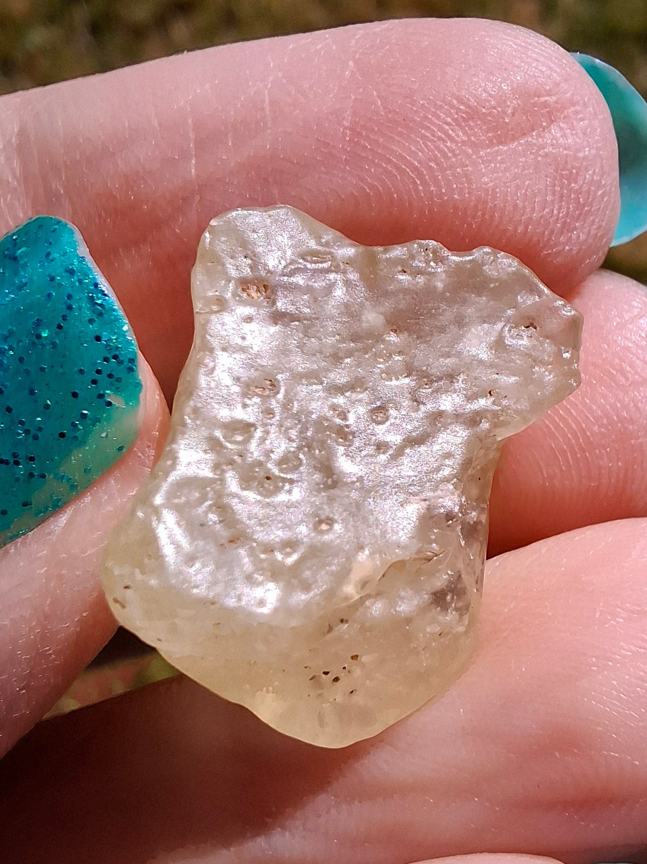 Libyan Desert Glass Piece, 4.29g, Tektite