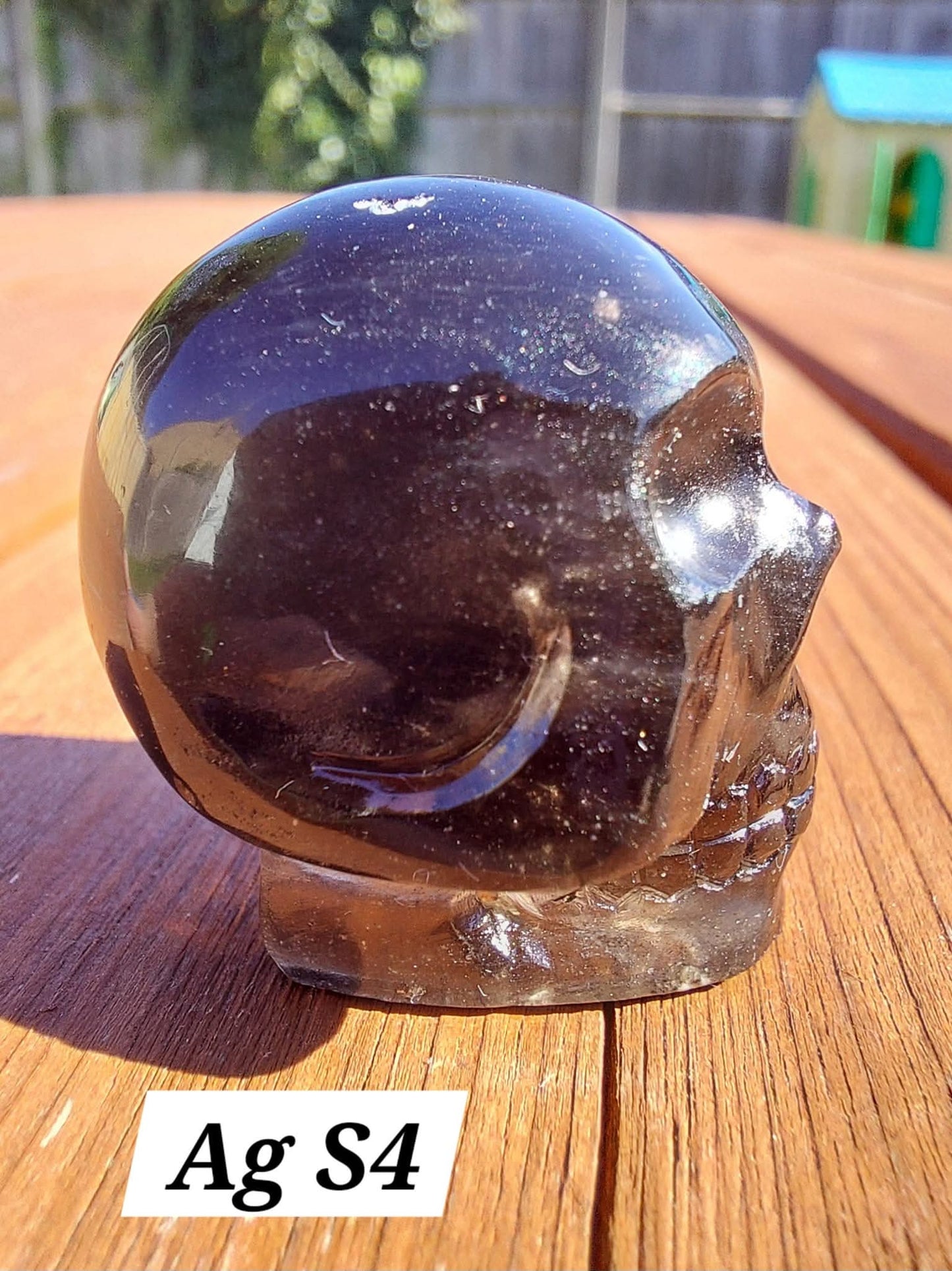 Agni Manitite SKULL Carving, 18.88g, Crystal (Ref: Ag S4)