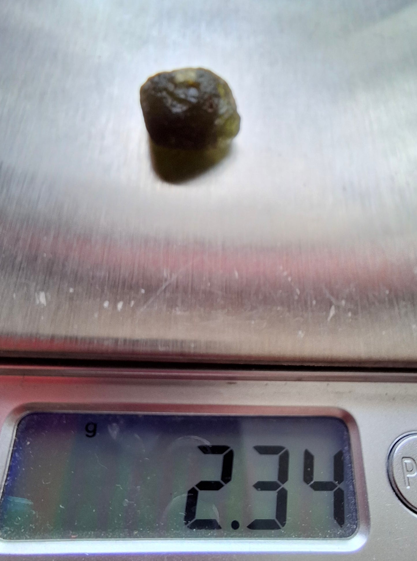 Moldavite Piece, 2.34g, Tektite (Ref: 1414)