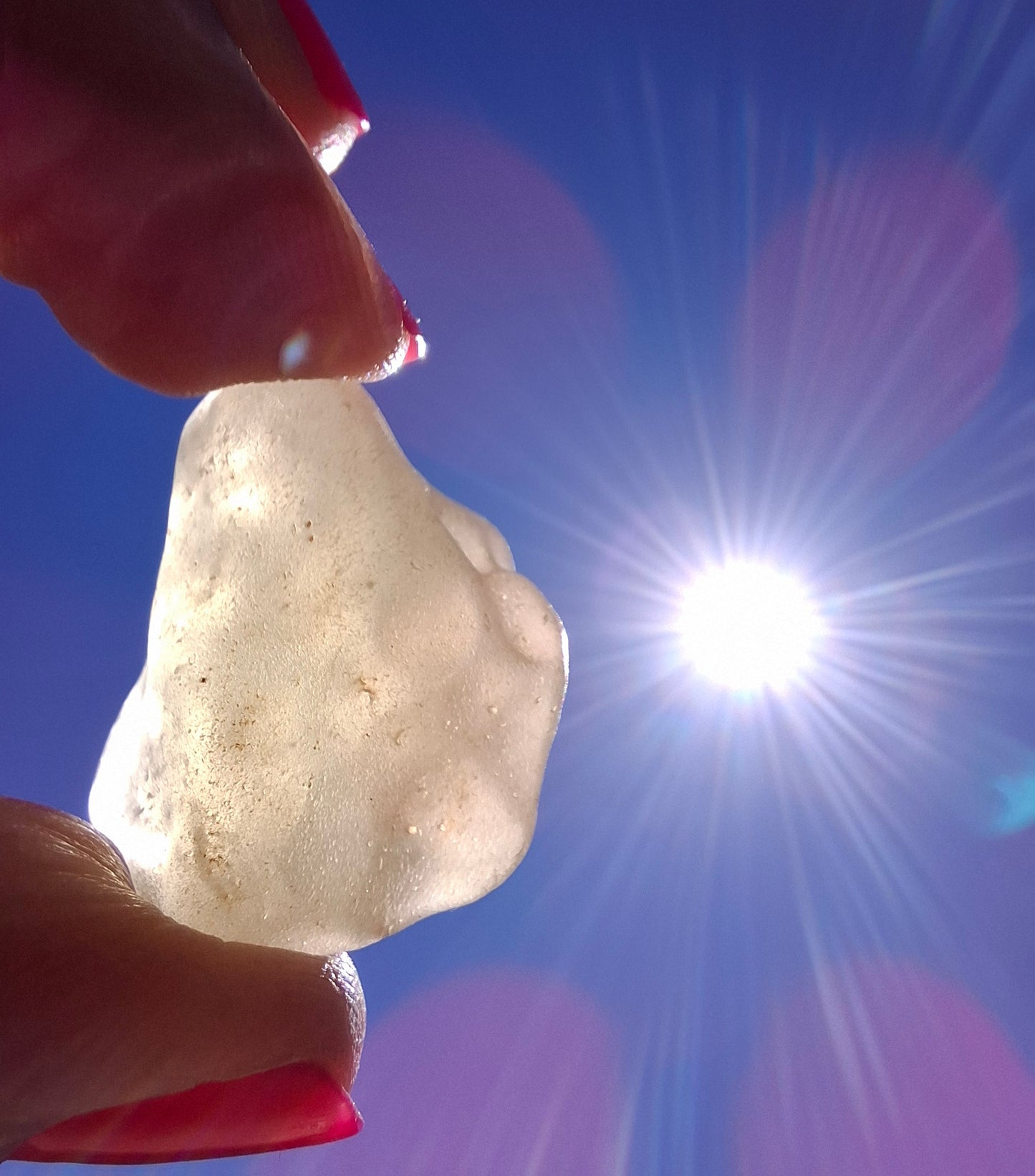 Libyan Desert Glass Piece, 12.90g, Tektite (Ref: LE243)