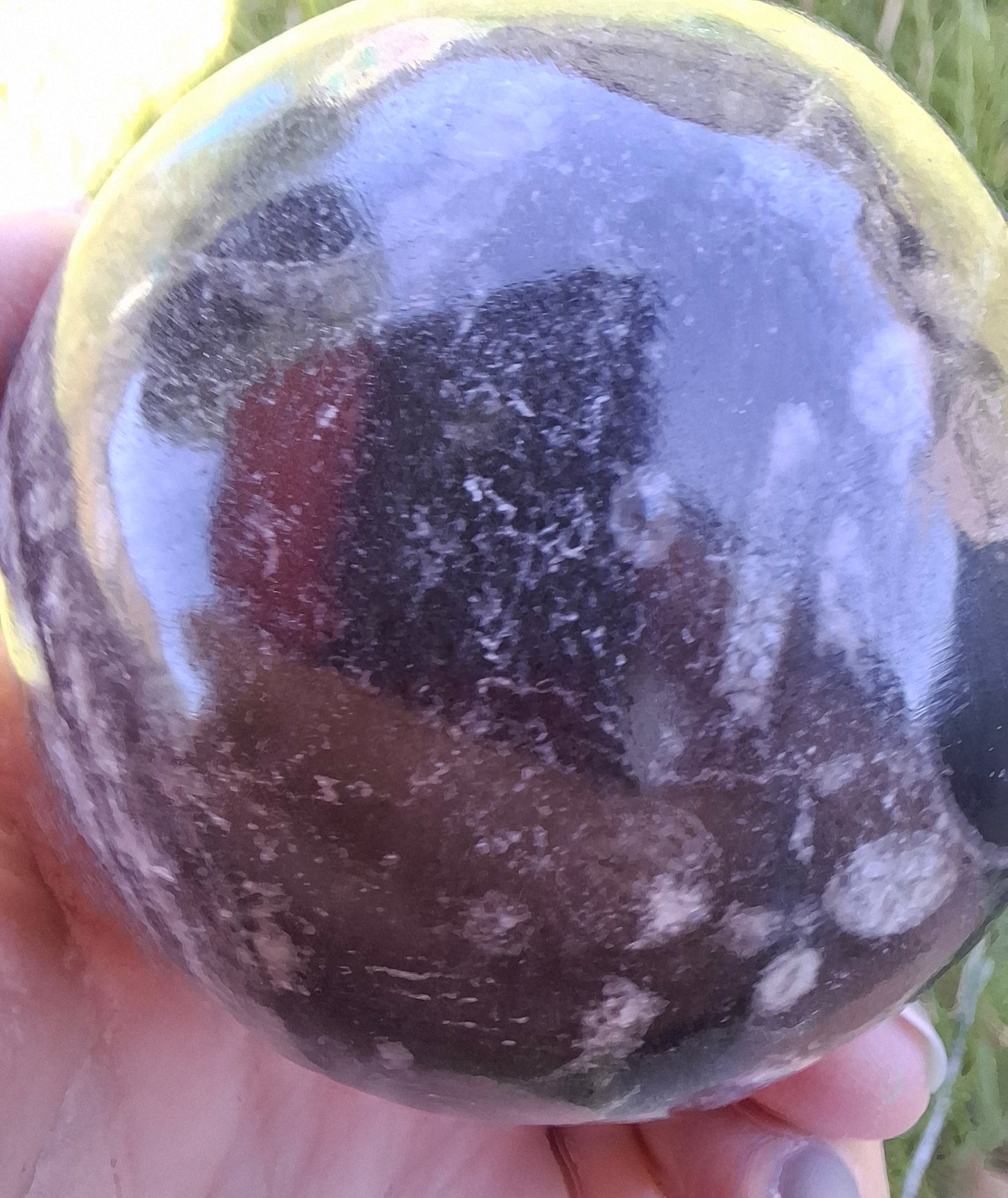 Orthoceras Sphere, Fossil (Ref: OS3)