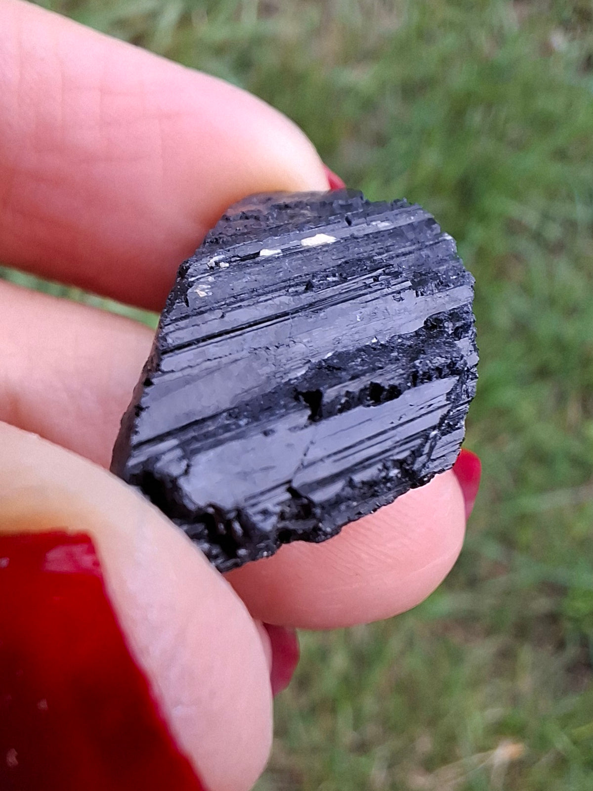 Black Tourmaline RAW, 8.73g, Crystal (Ref: RBT8)