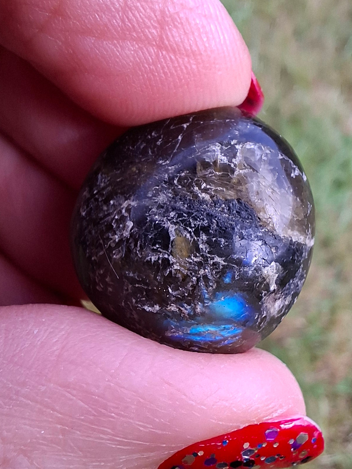 Labradorite, Tumble Stone, Crystal (Ref: T206)