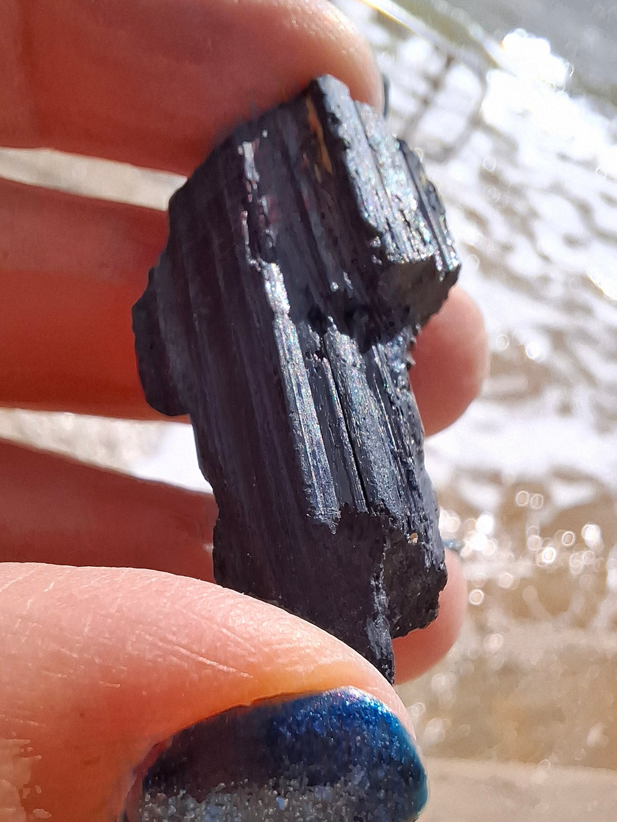 Black Tourmaline RAW, 13.00g, Crystal (Ref: RBT9)