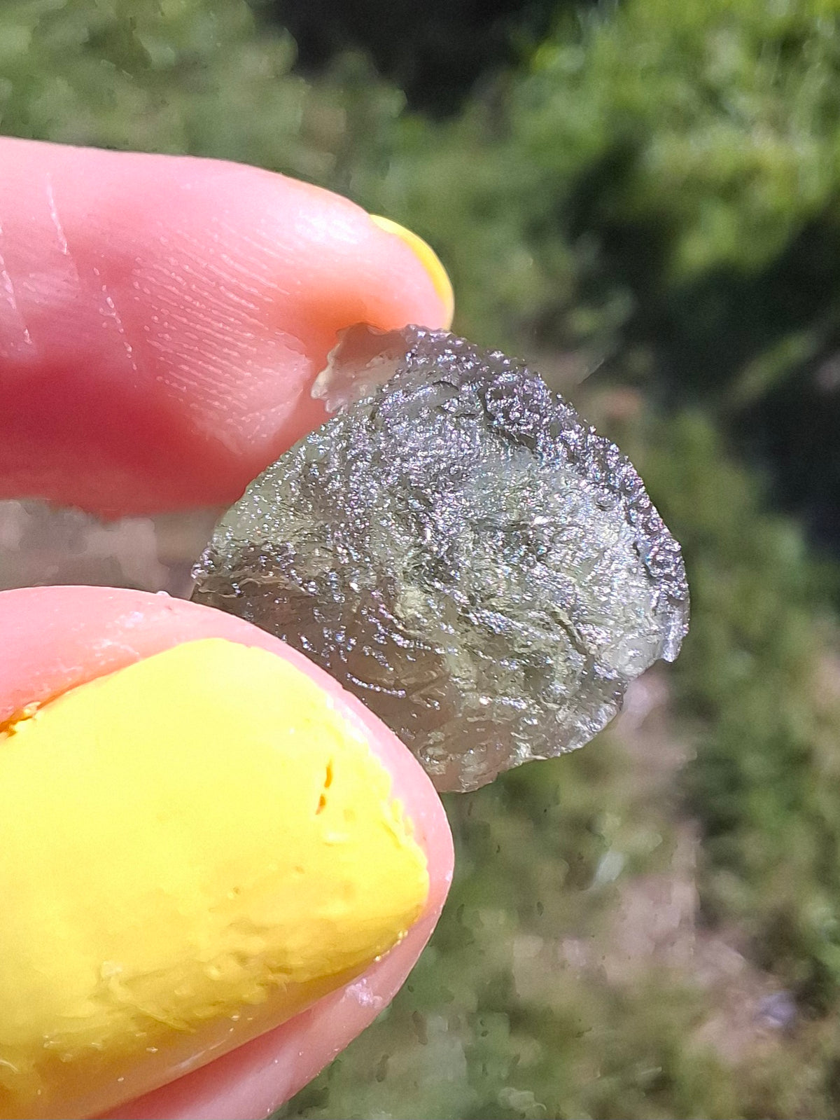 Moldavite Piece, 1.03g, Tektite (Ref: 1516)