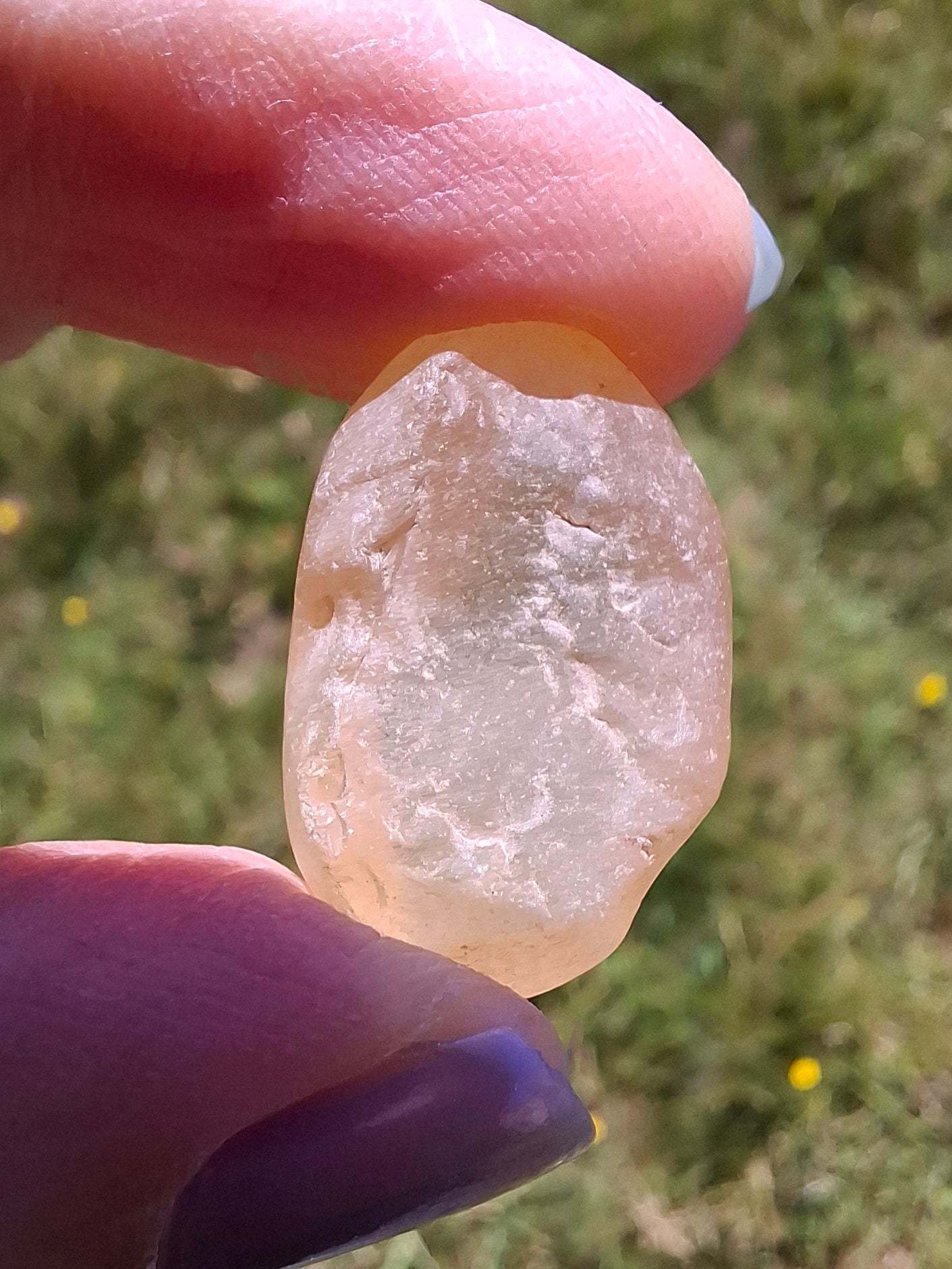 Libyan Desert Glass Piece, 6.12g, Tektite (Ref: LE280)